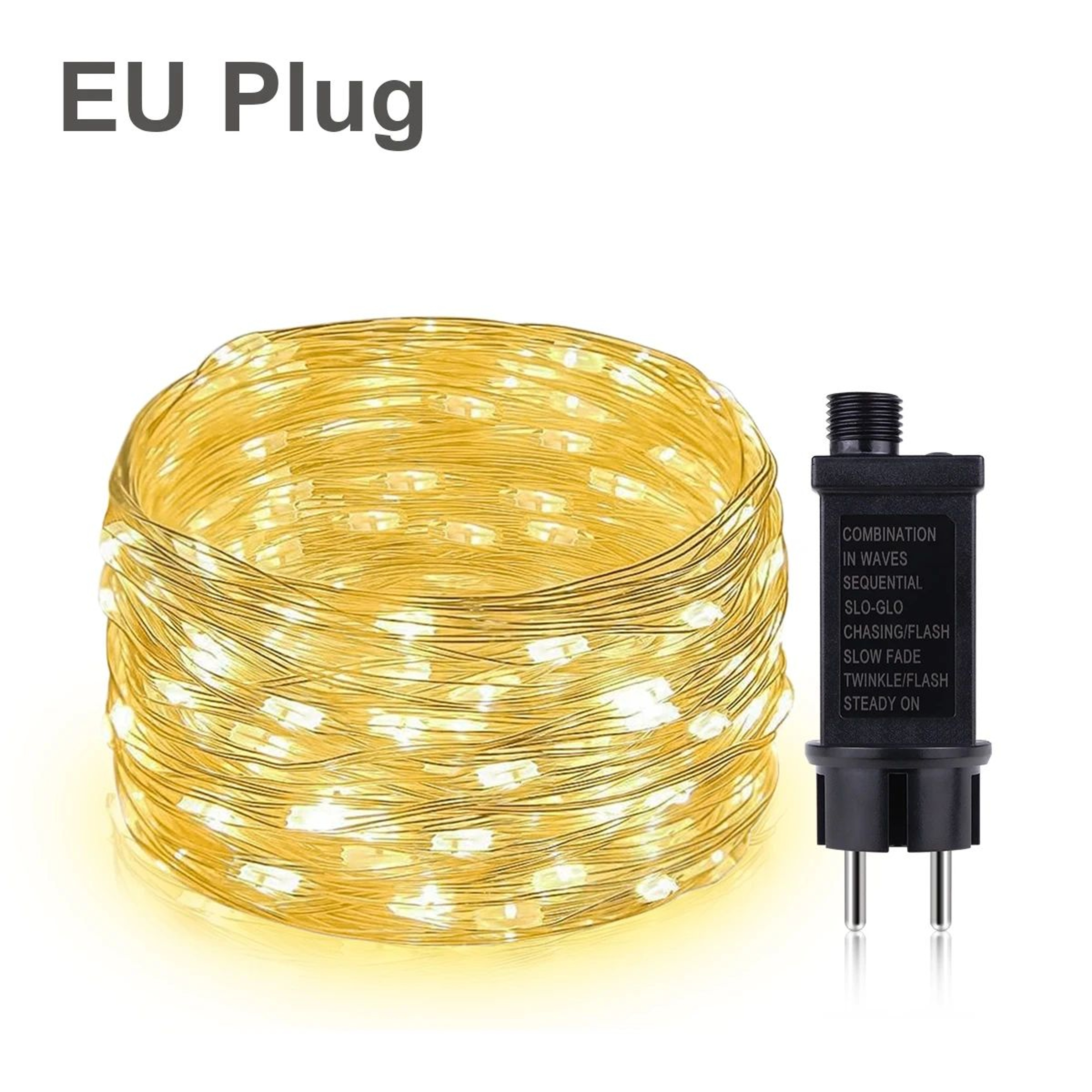 Dream Color LED String Lights With 8 Modes For Christmas And Outdoor Decor 6