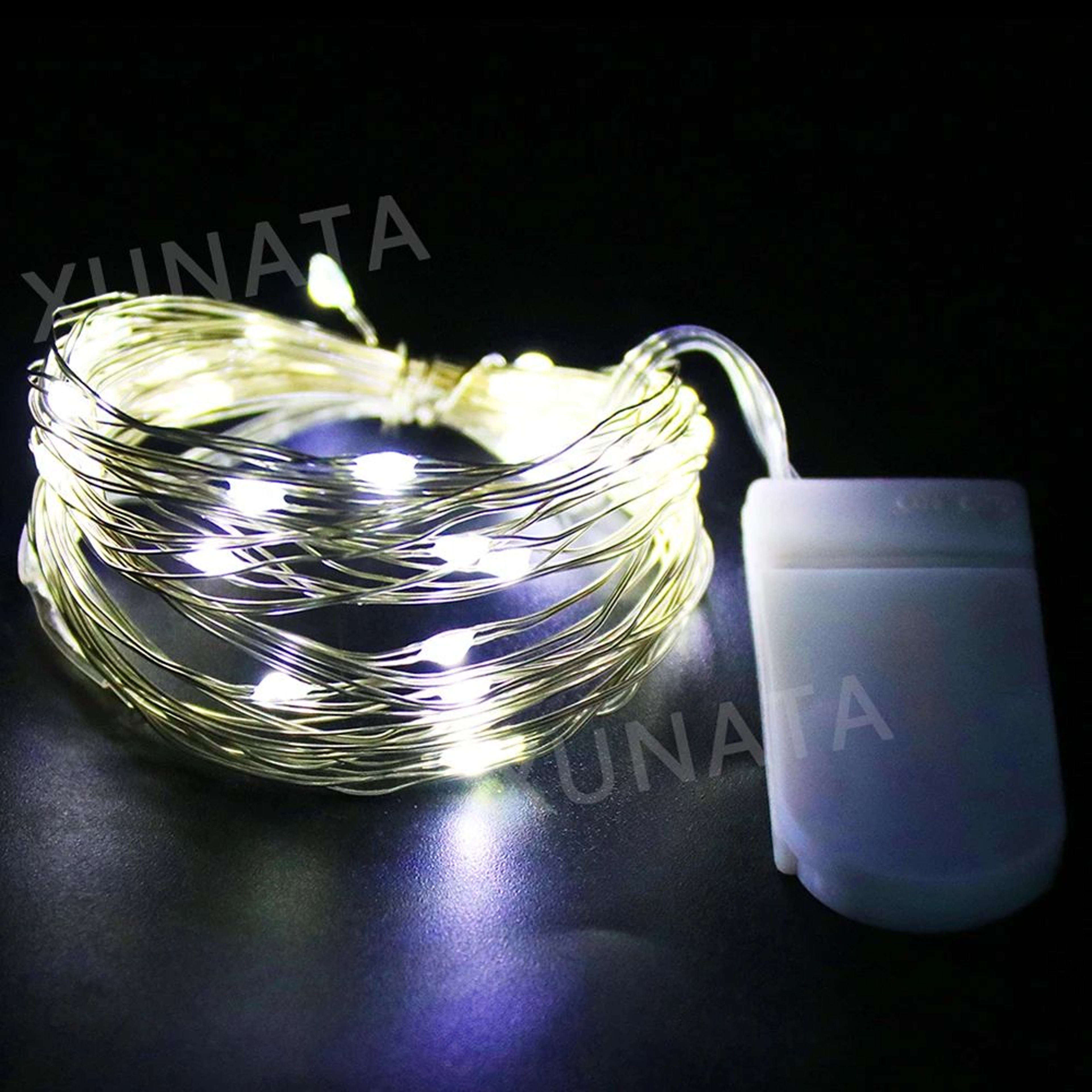 Battery Powered Copper Wire Fairy Lights Waterproof LED String Lights 1M 2M 4M 11