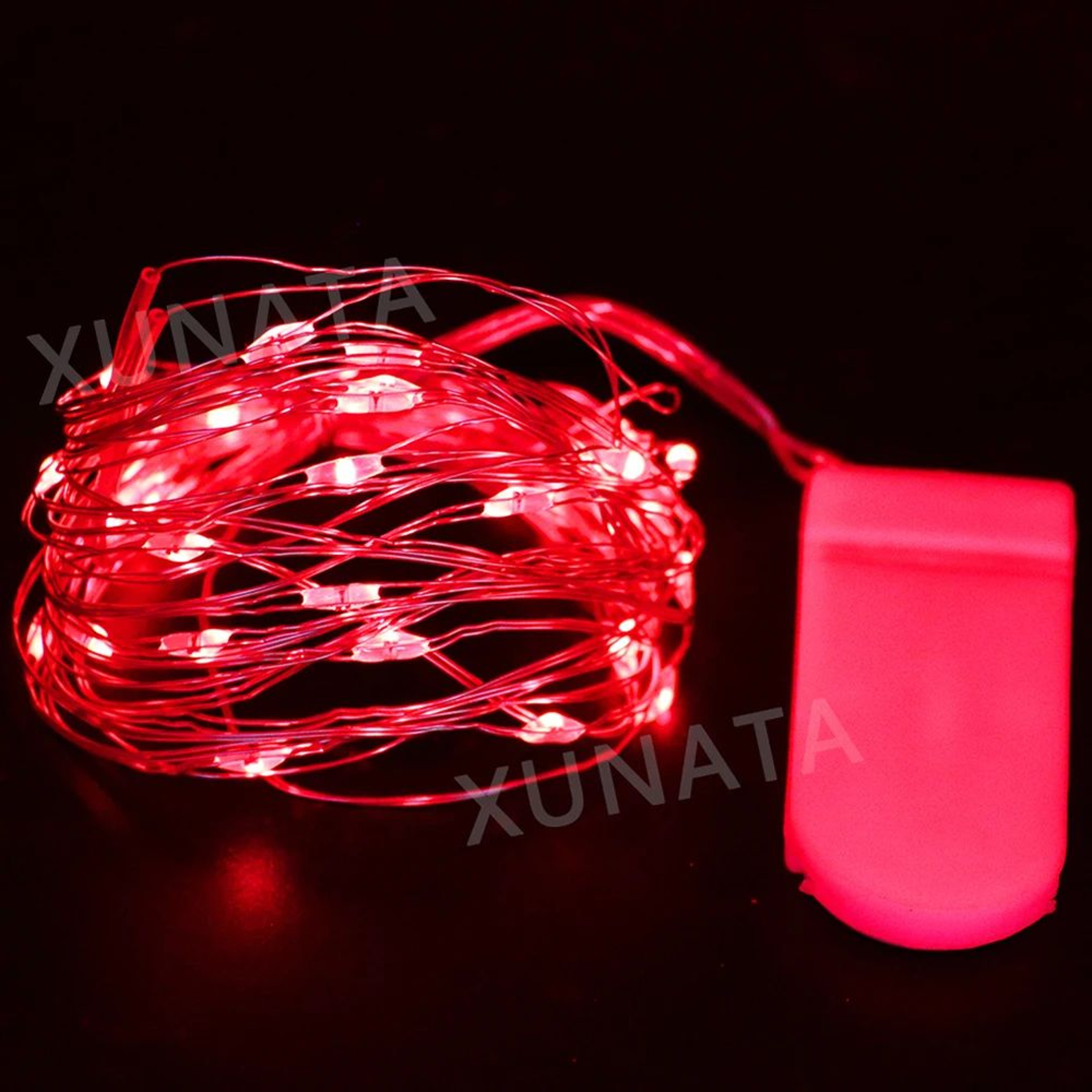 Battery Powered Copper Wire Fairy Lights Waterproof LED String Lights 1M 2M 4M 10