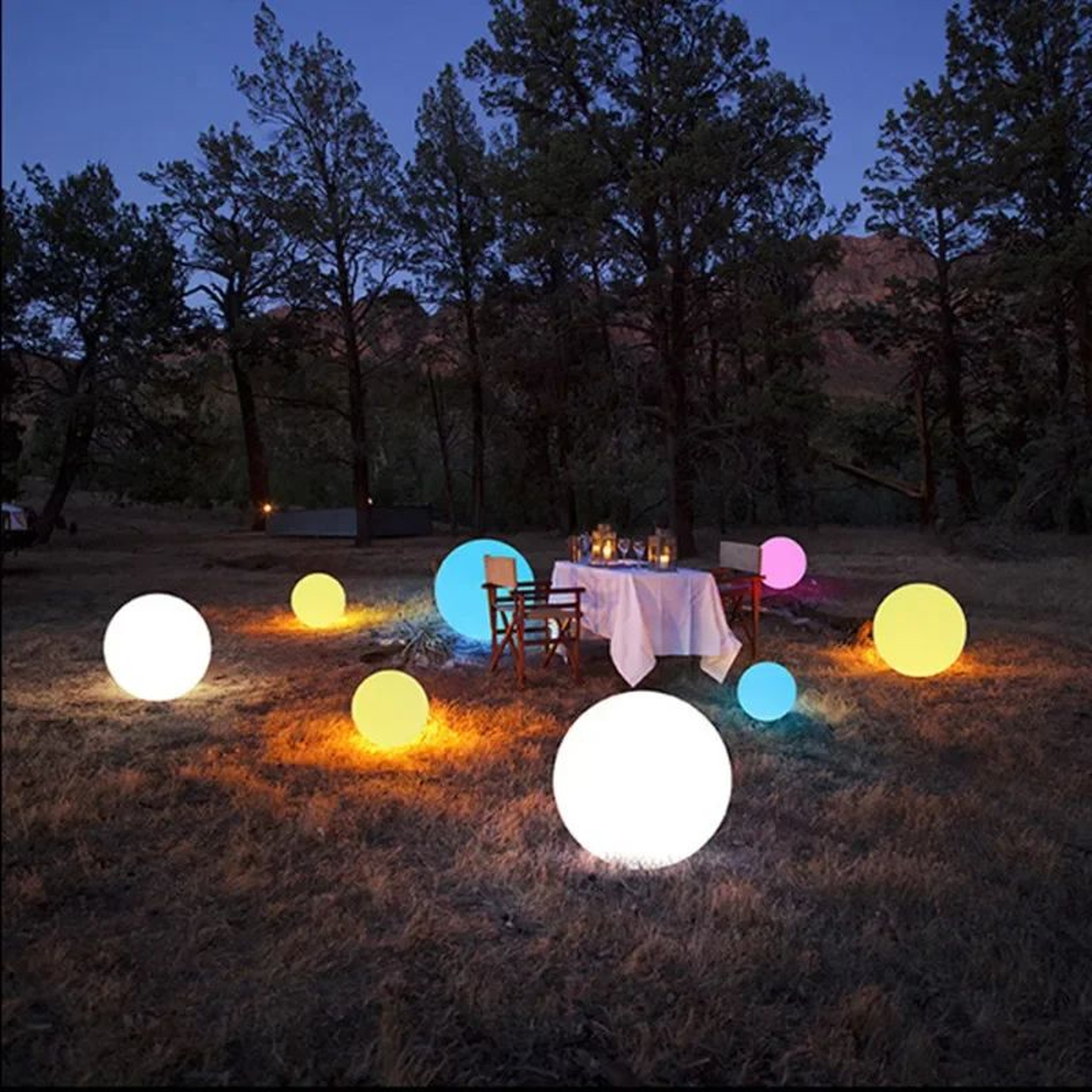 Solar Floating Pool Ball Light Waterproof Color Changing Garden Decor 4