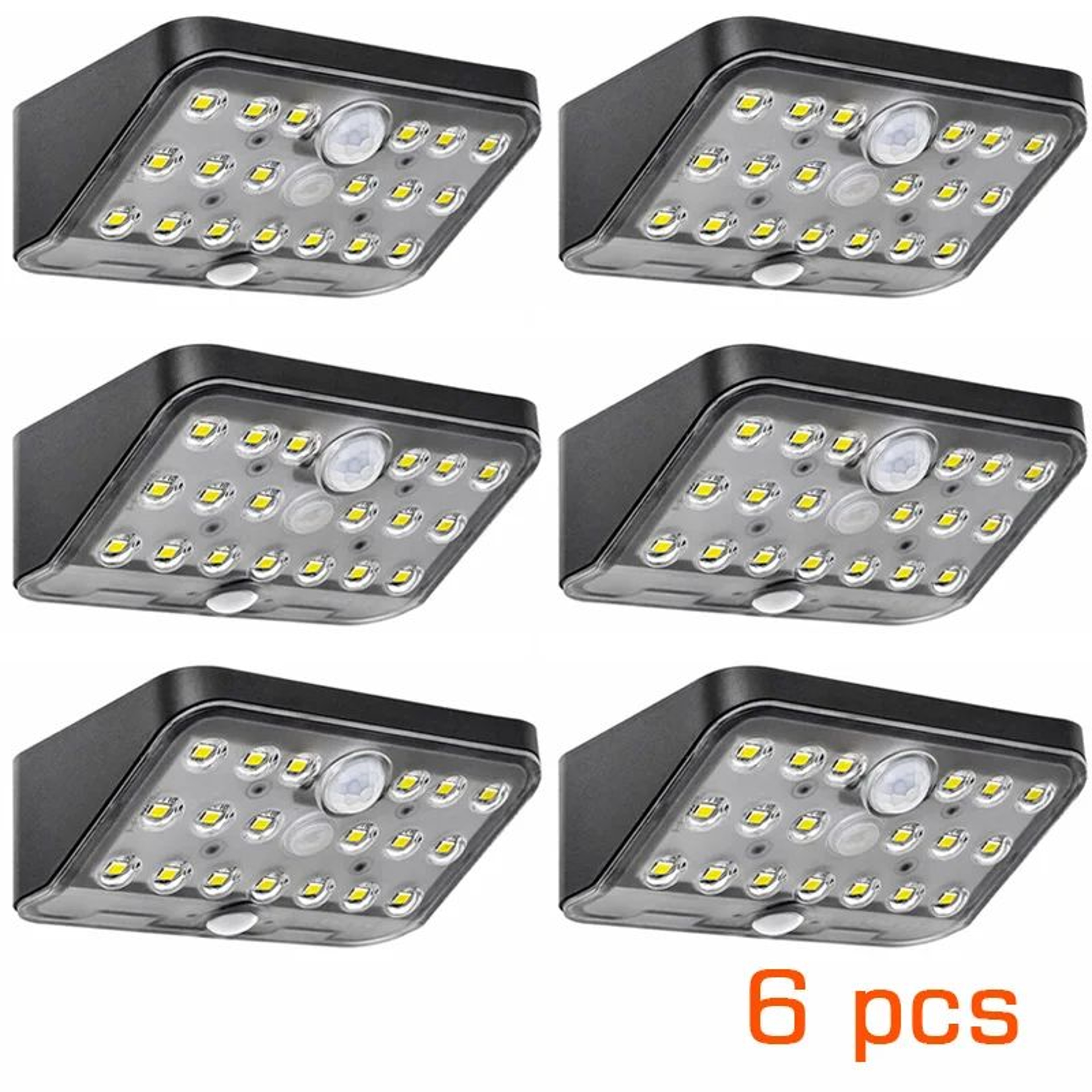 19 LED Solar Motion Sensor Wall Light For Yard And Garden 9