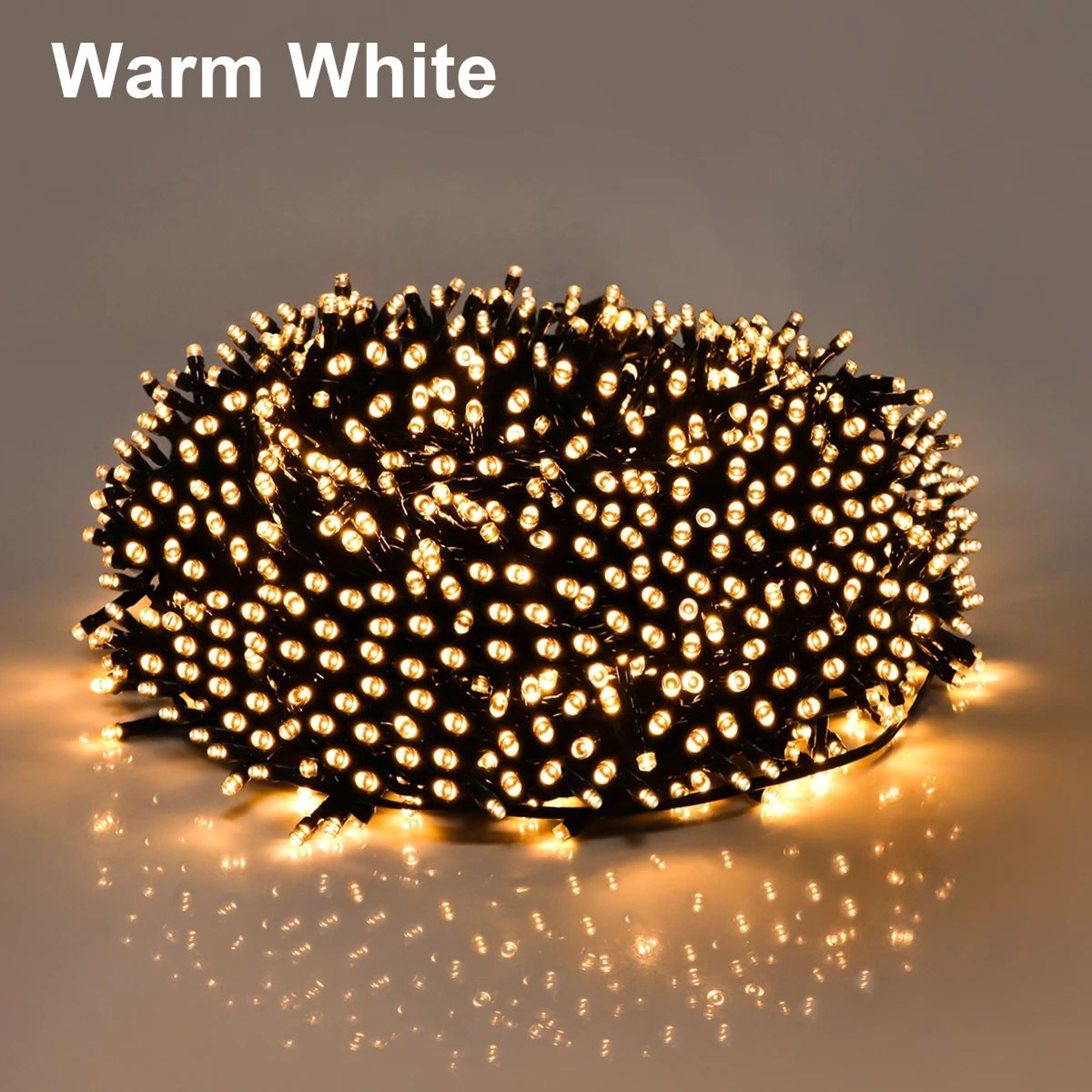 10M100M Waterproof LED Fairy String Lights With 8 Lighting Modes 6