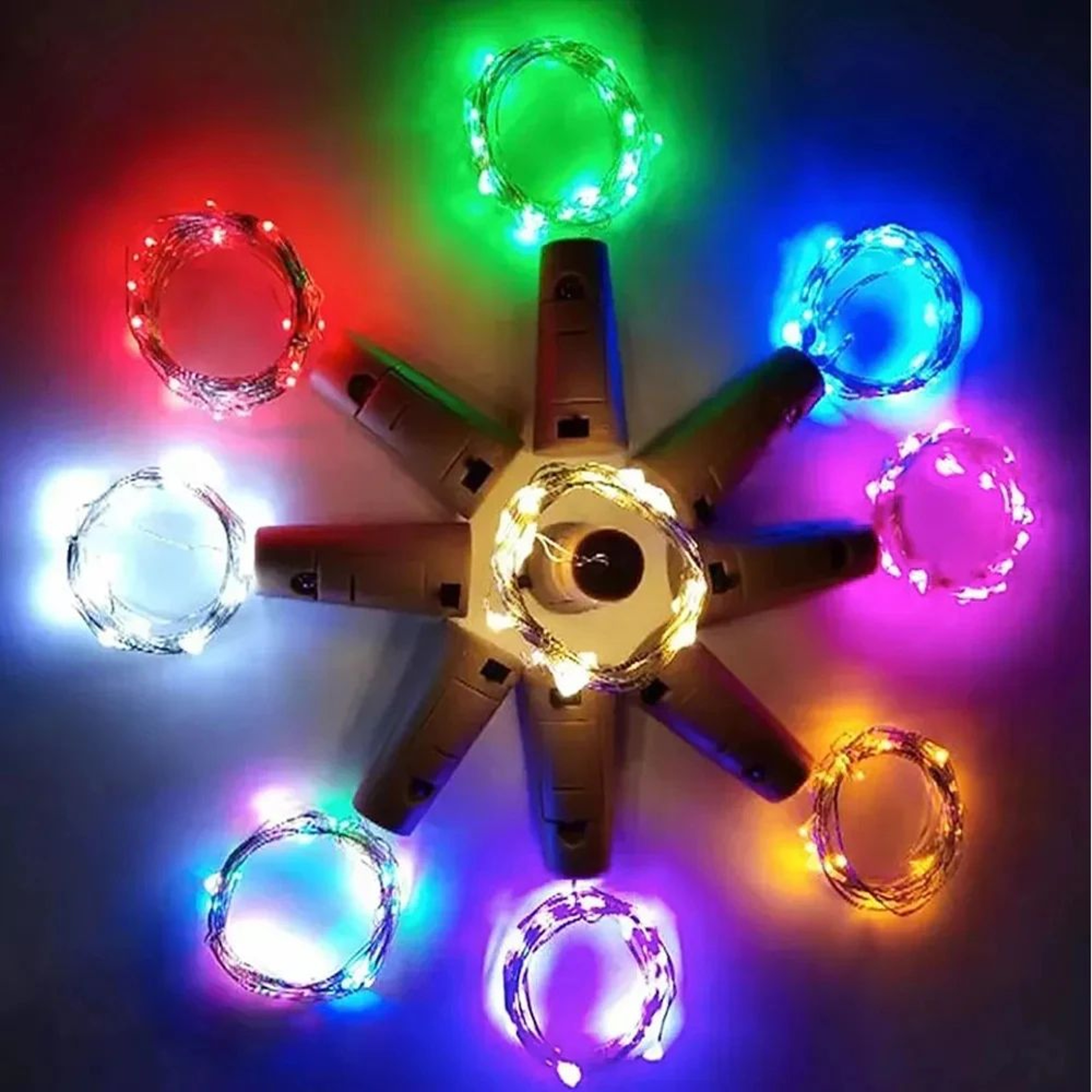 Waterproof LED Wine Bottle Cork Fairy String Lights For DIY Party Decor 4