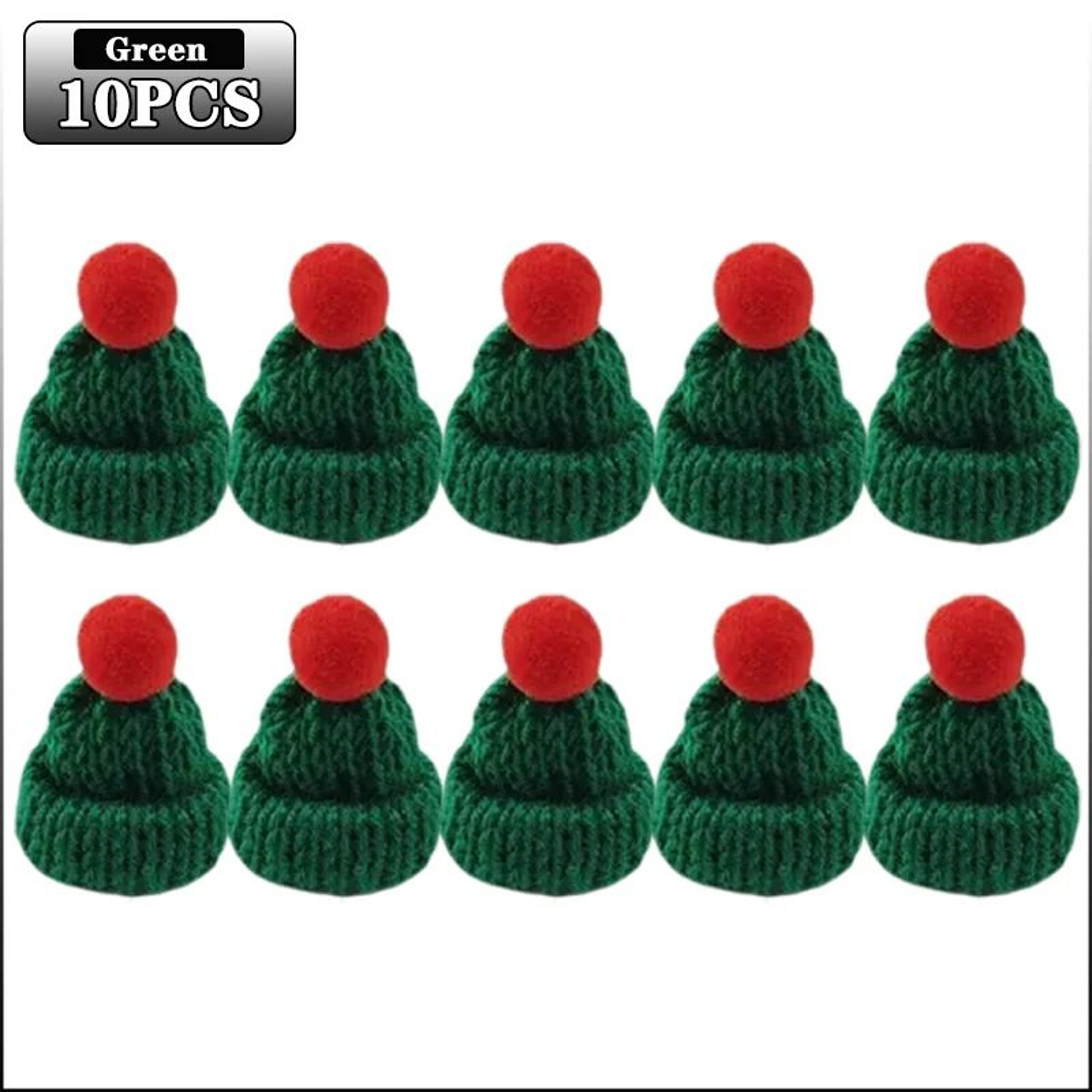 Mini Christmas Knit Hats And Scarves For Crafts And Holiday Decor 6