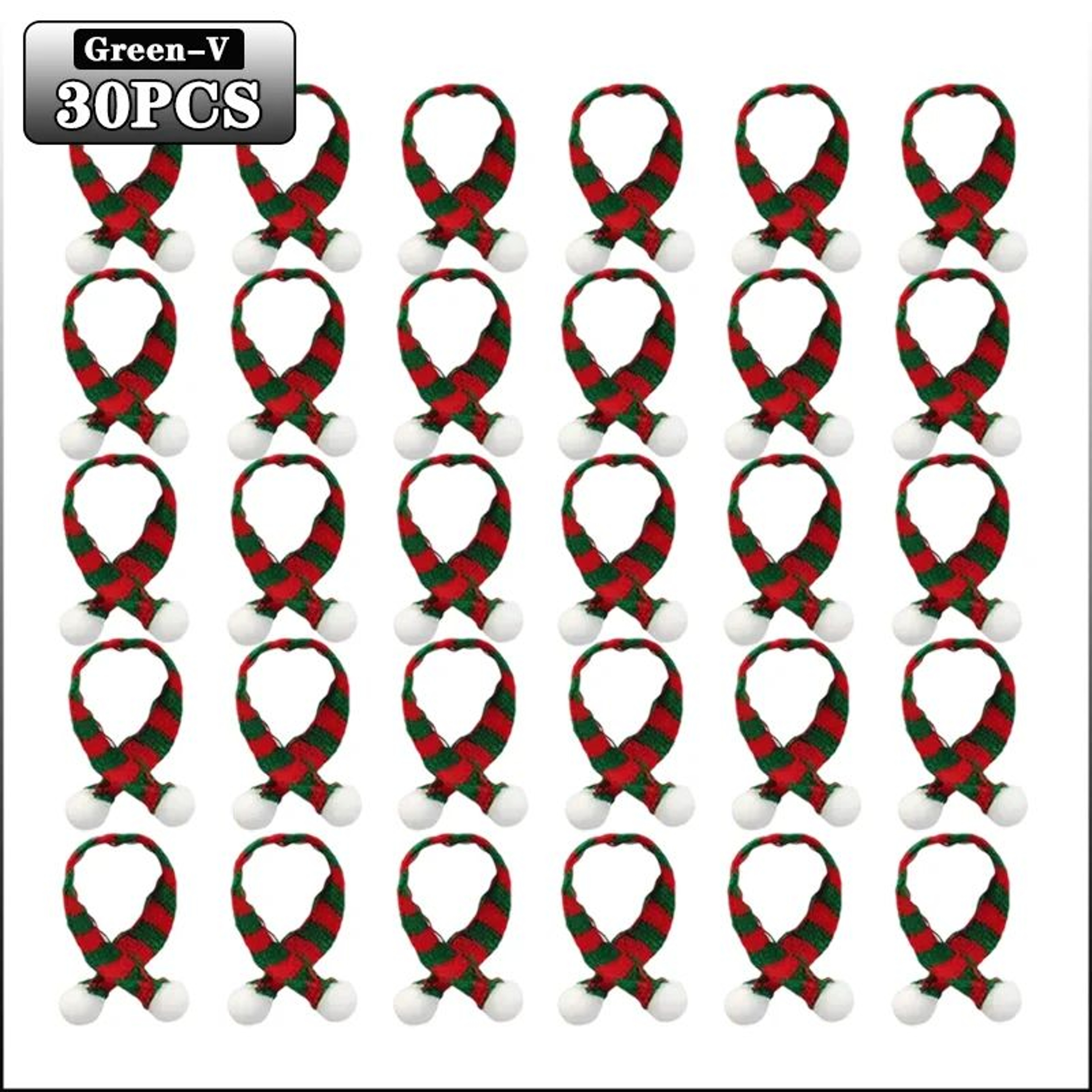 Mini Christmas Knit Hats And Scarves For Crafts And Holiday Decor 17
