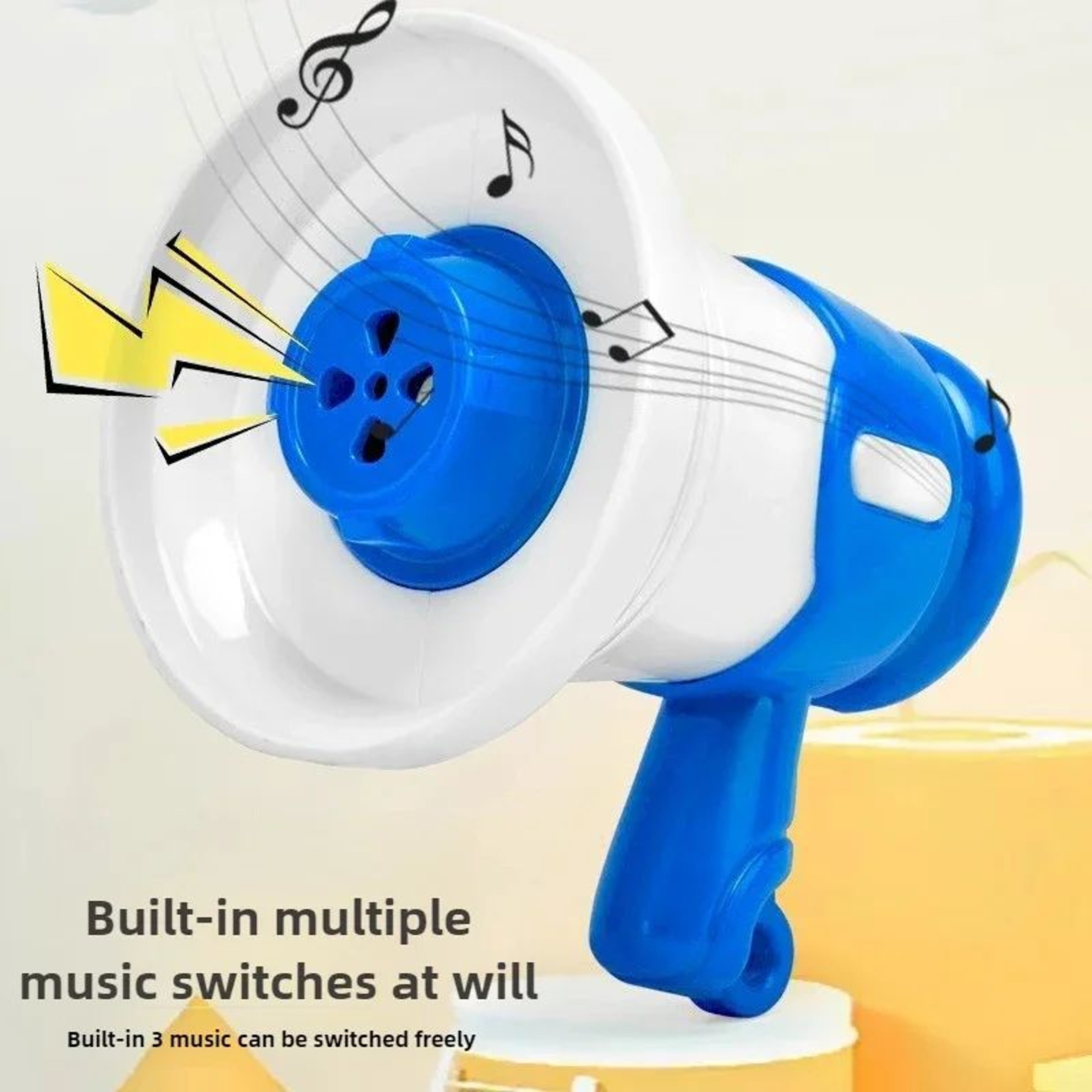 Mini Recording Megaphone Keychain Portable Loudspeaker Toy 1