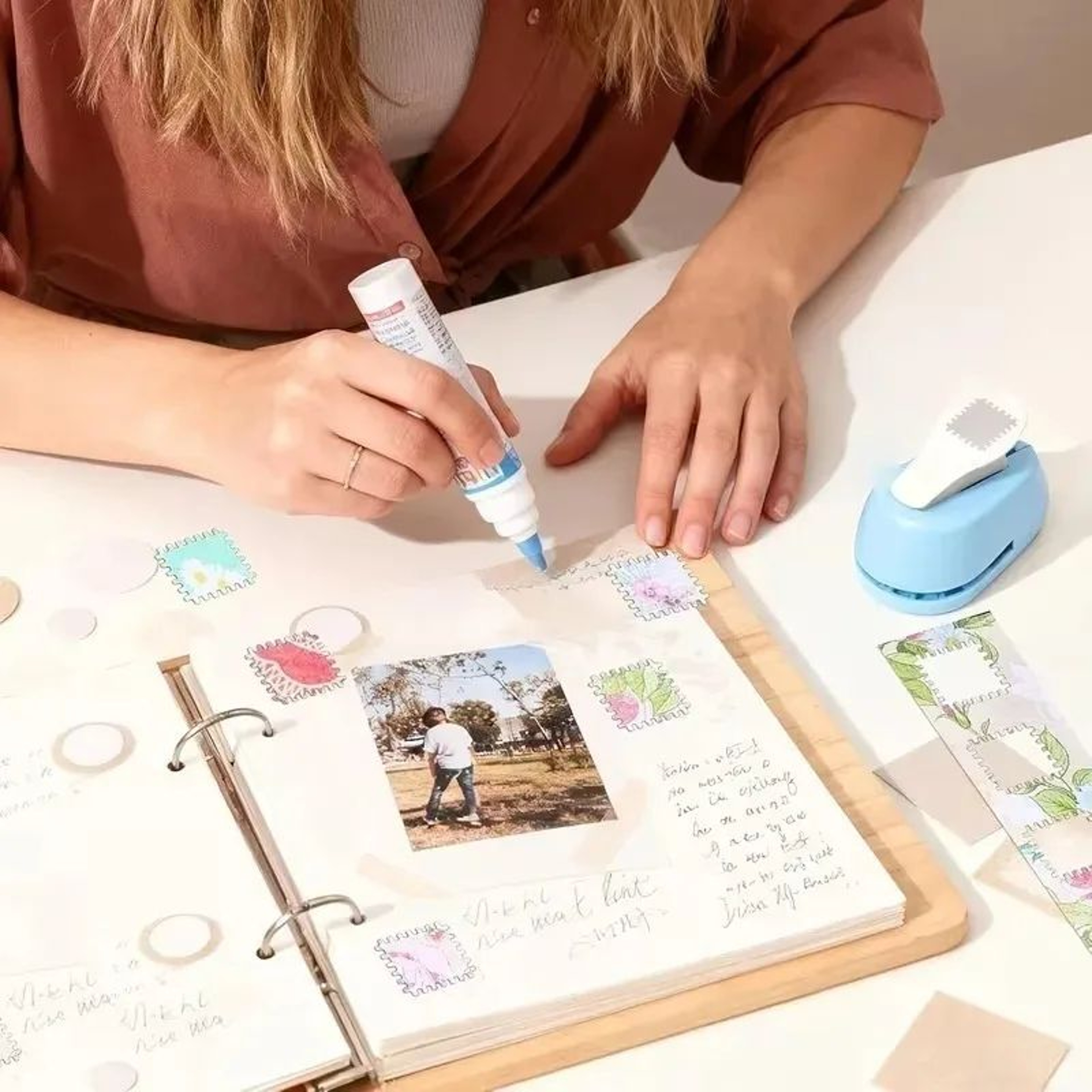 Stamp Shape Paper Punch For Scrapbooking And Card Making 124PCS 3