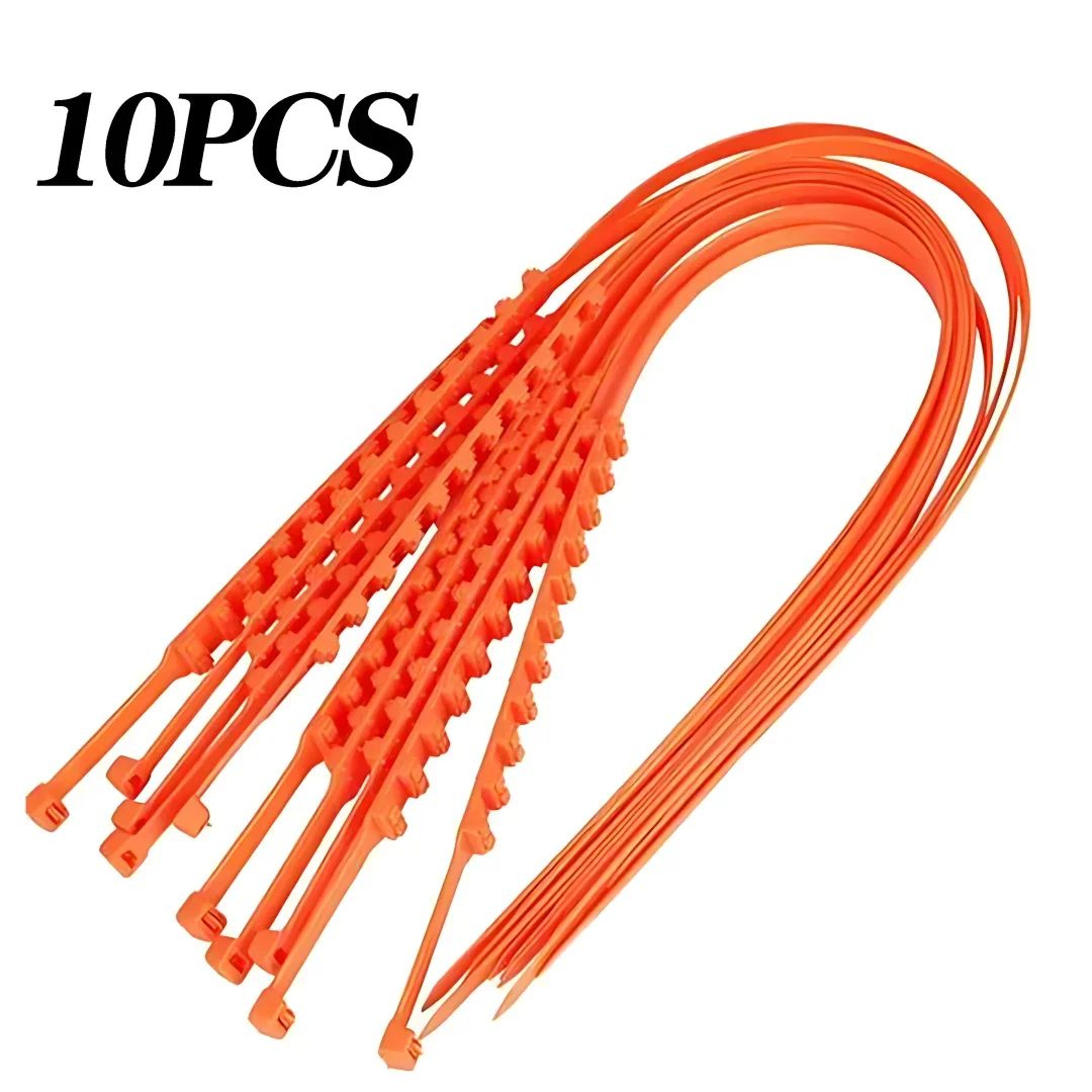 Universal Emergency Snow Tire Chains AntiSkid Traction Straps 140PCS 6