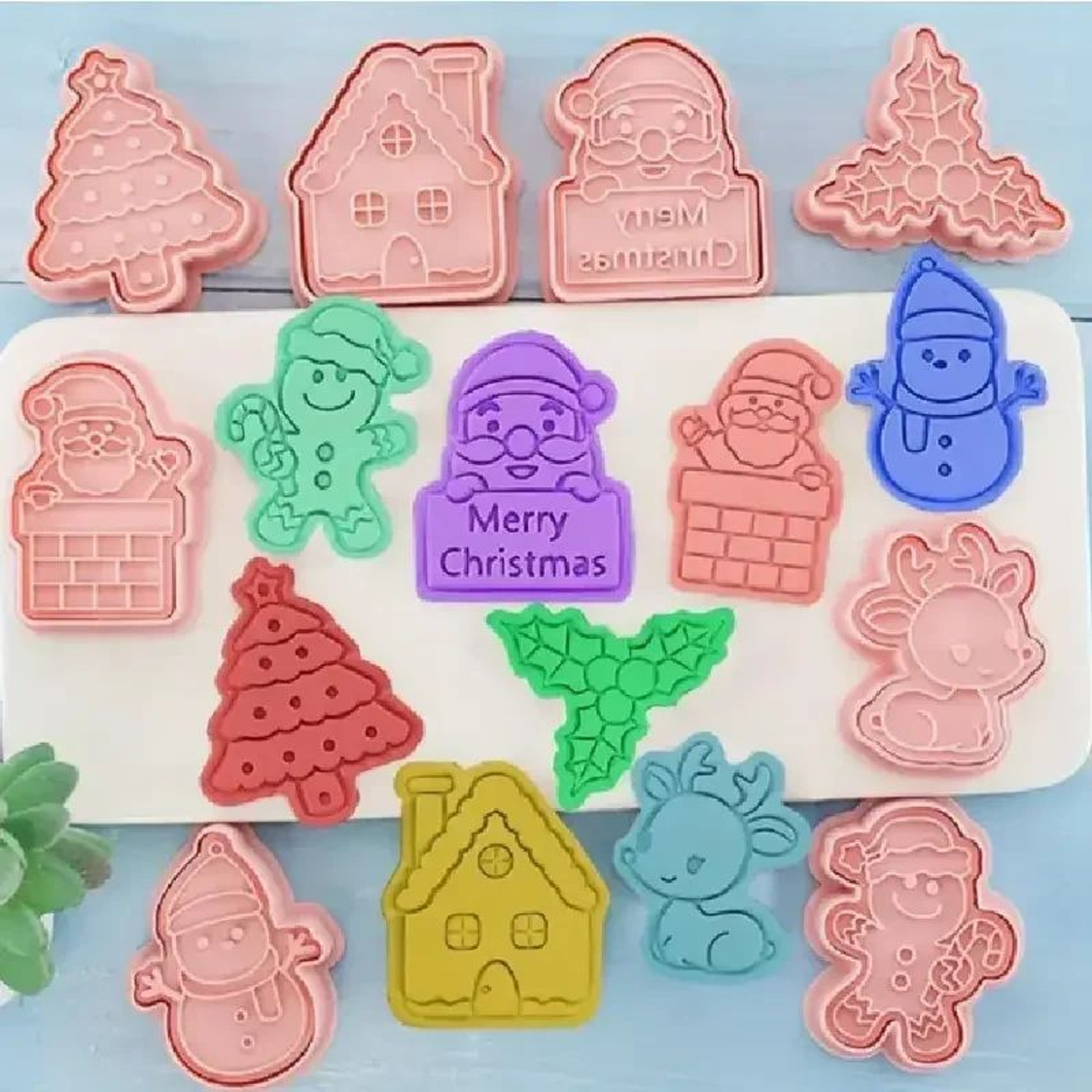 Christmas Cookie Cutter Set For Festive Holiday Baking And Sugar Cookies 1