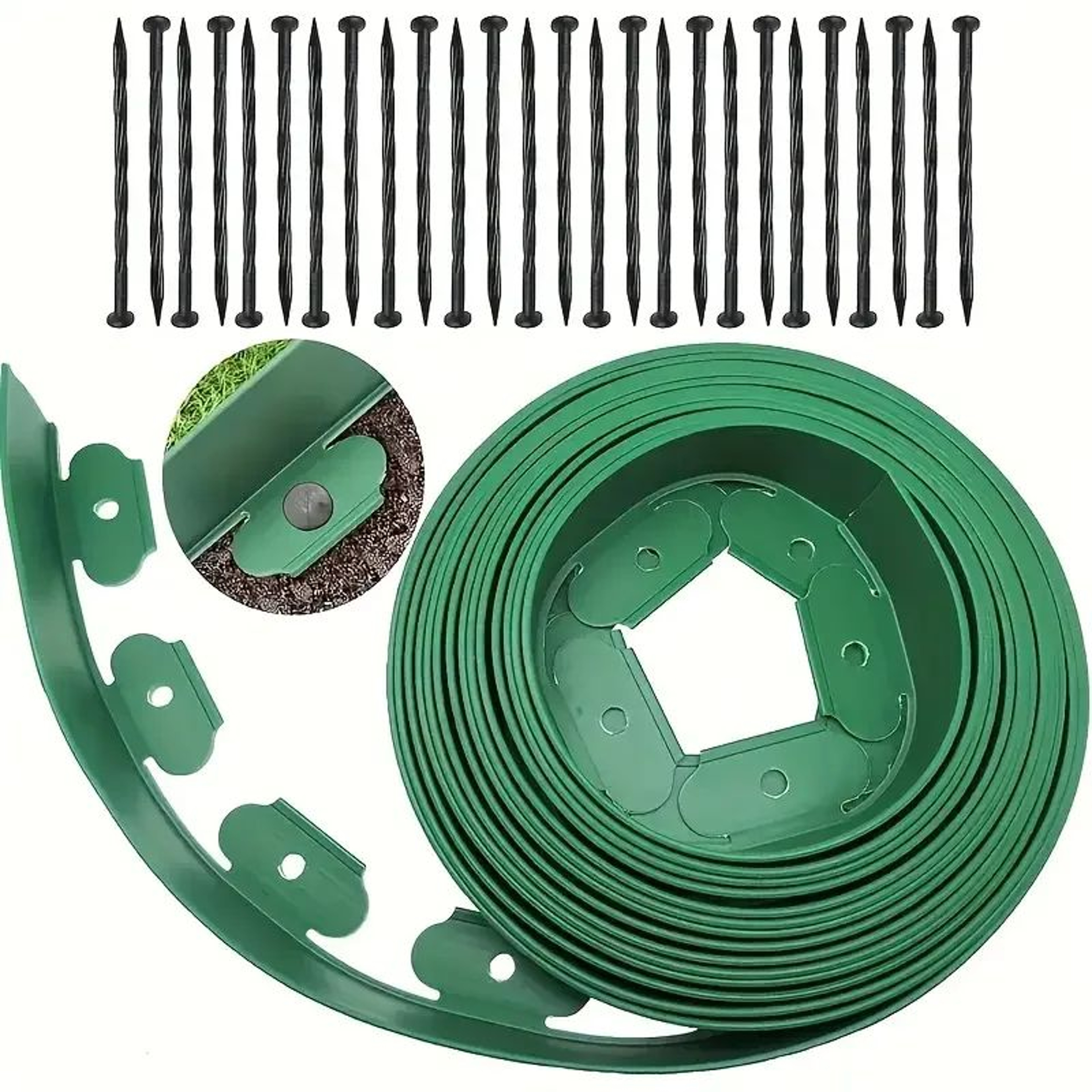 10M Heavy Duty LShaped Lawn Edging Landscape Border 5