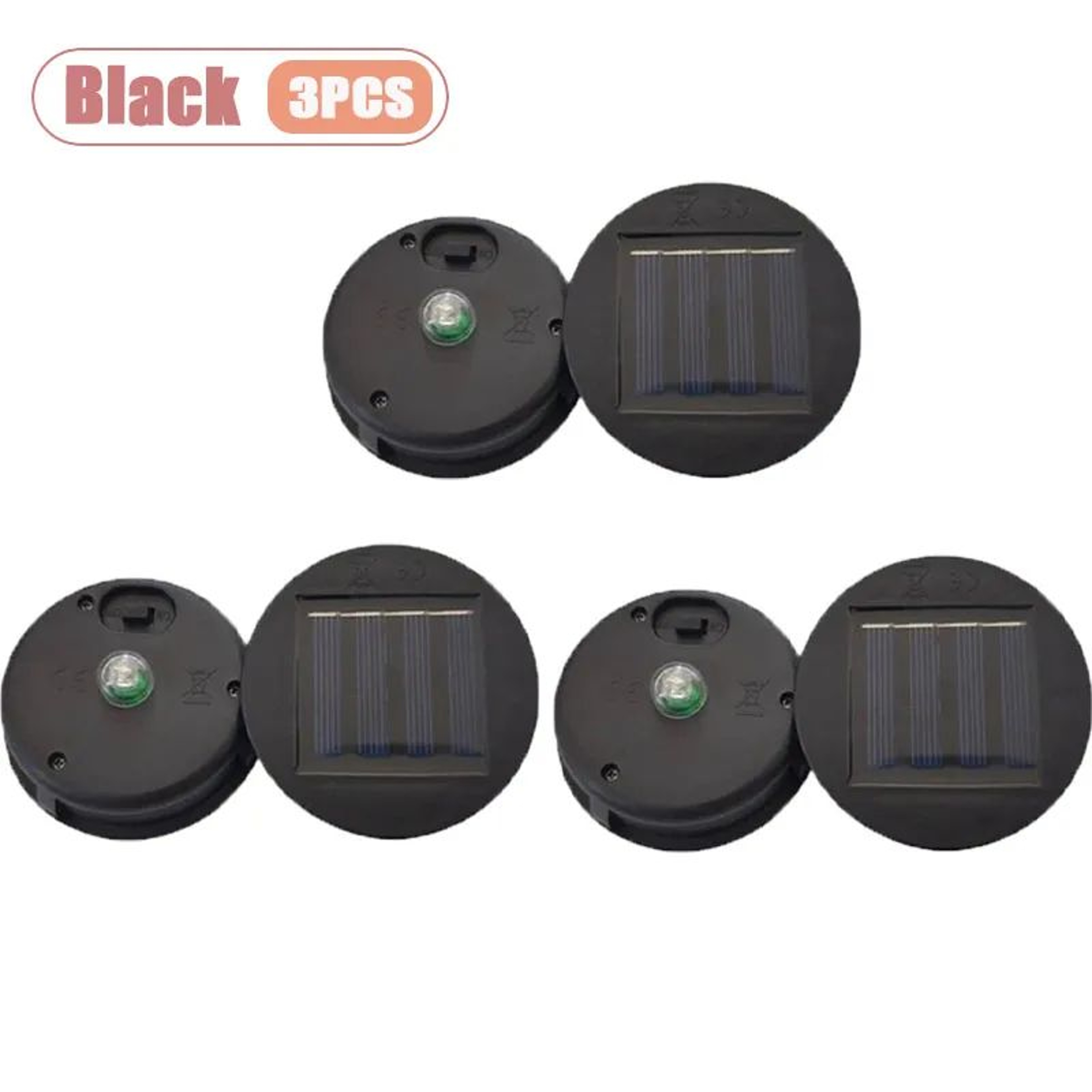 120PCS Solar Projection Lamp Replacement Pattern Covers Waterproof Decorative Shades 9