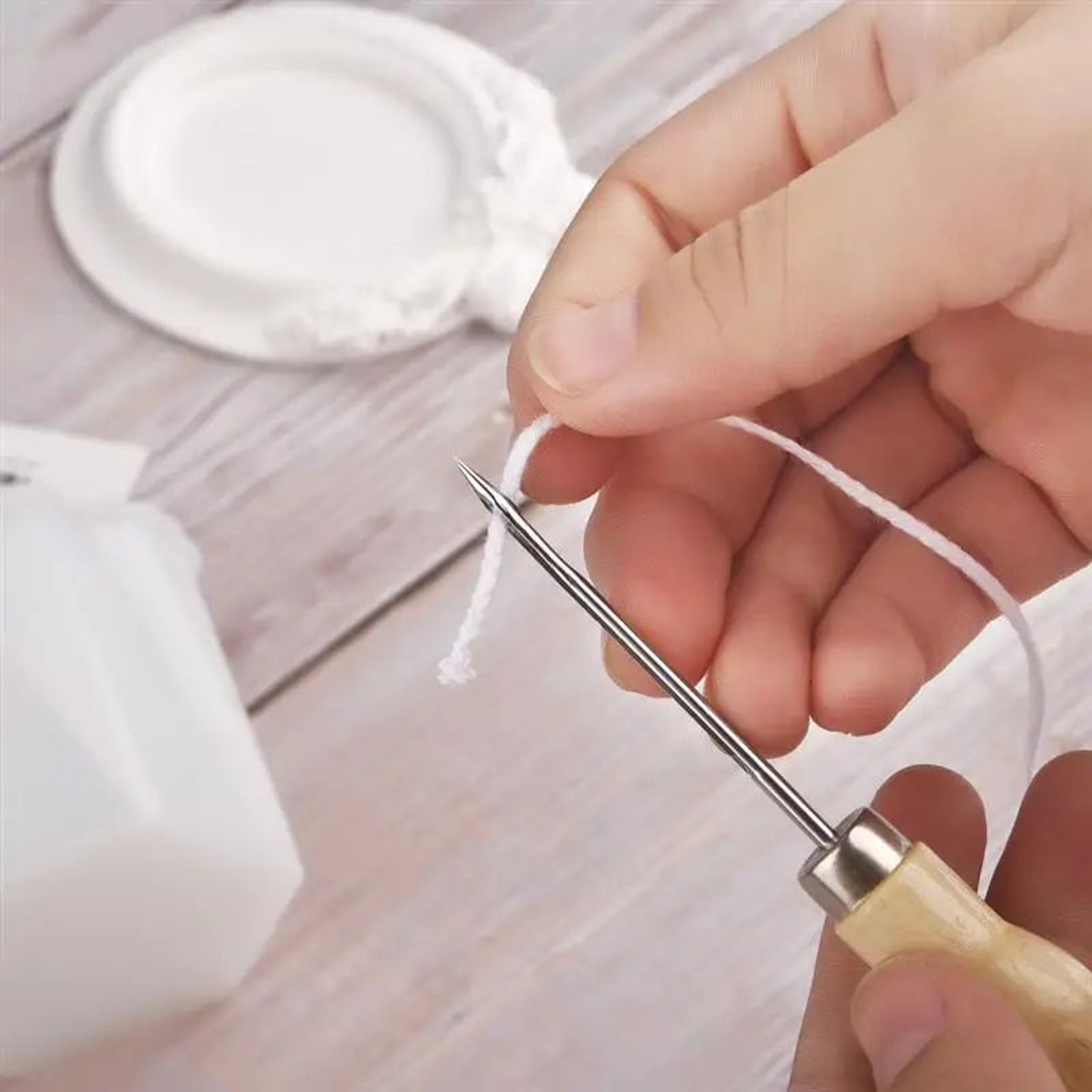 Silicone Mold Wick Hole Punch Tool For Candle Making 5