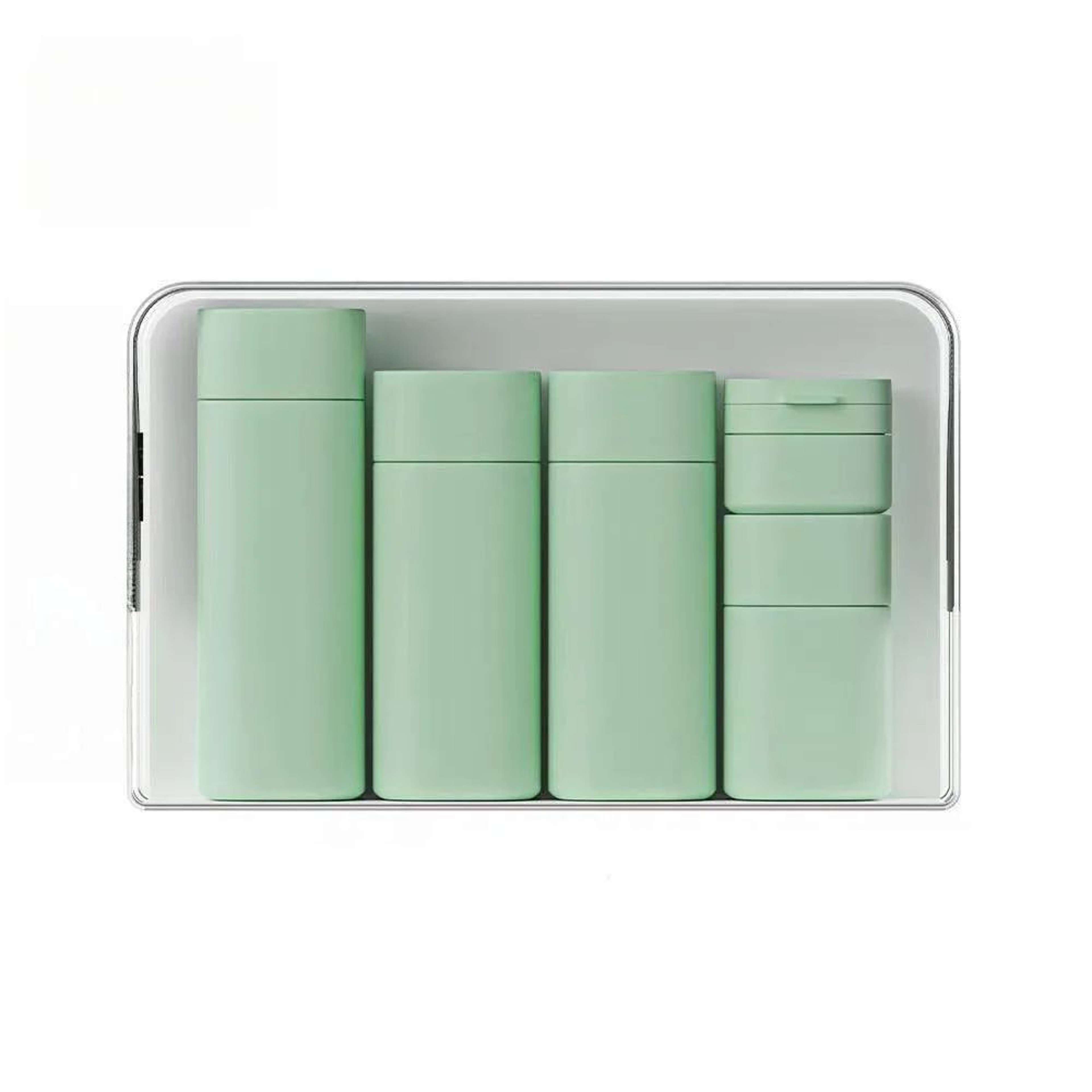 Leakproof Silicone Travel Bottles Set  Refillable Squeeze Containers For Toiletries 7