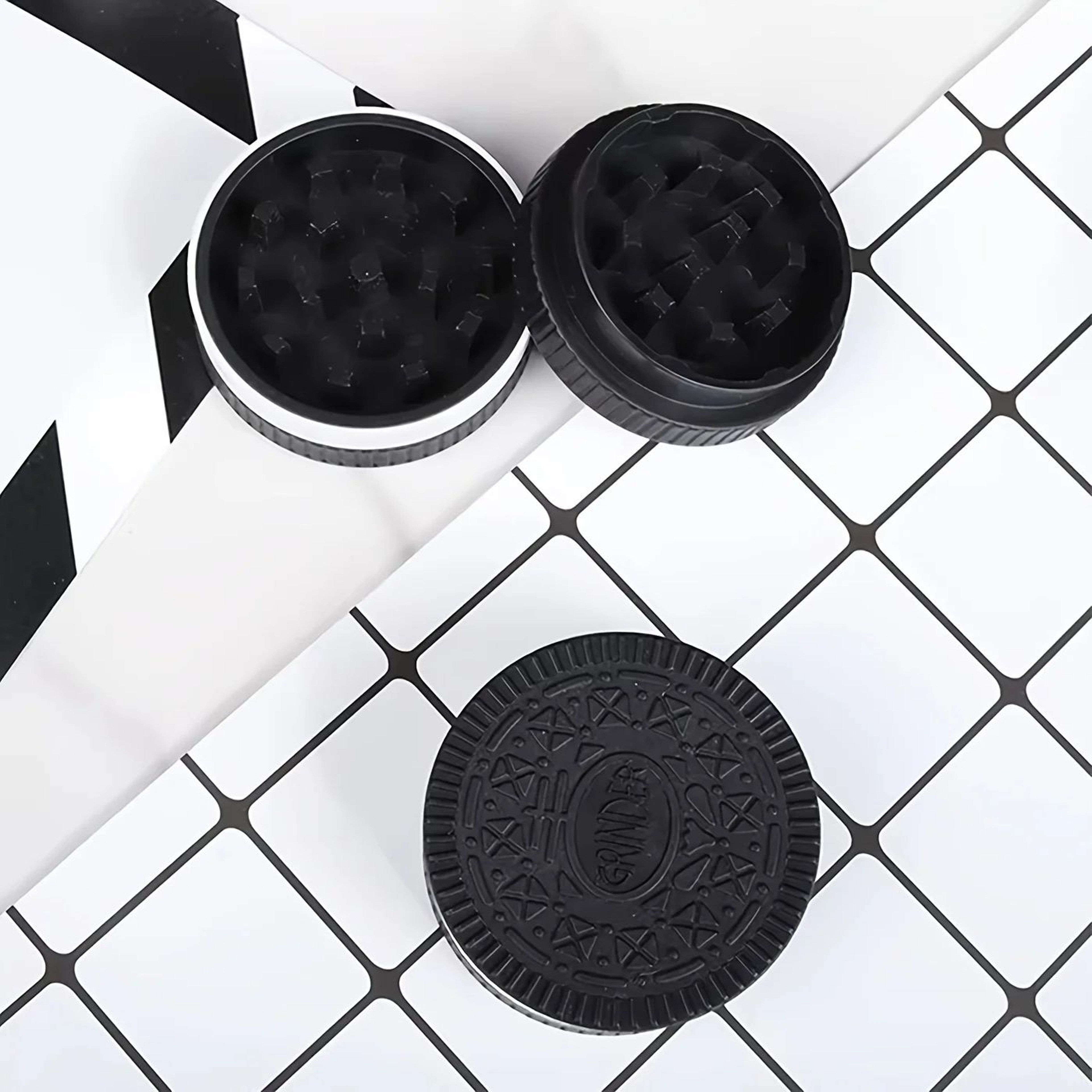 Cookie Shape Manual Vanilla Spice Grinder 22 Inch Portable Crusher 2