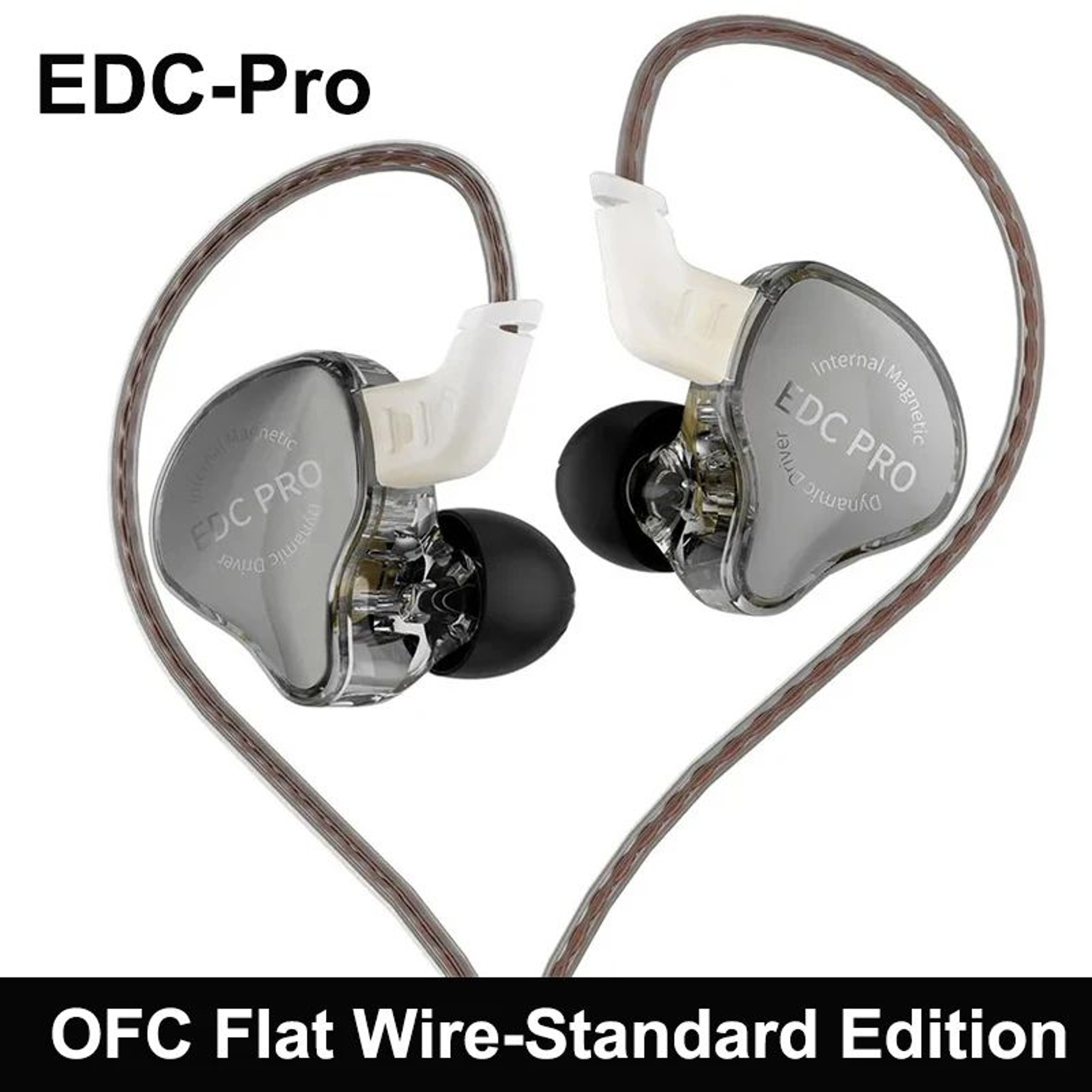 KZ EDC Pro HiFi Wired InEar Monitor Earbuds With Dynamic Driver 6