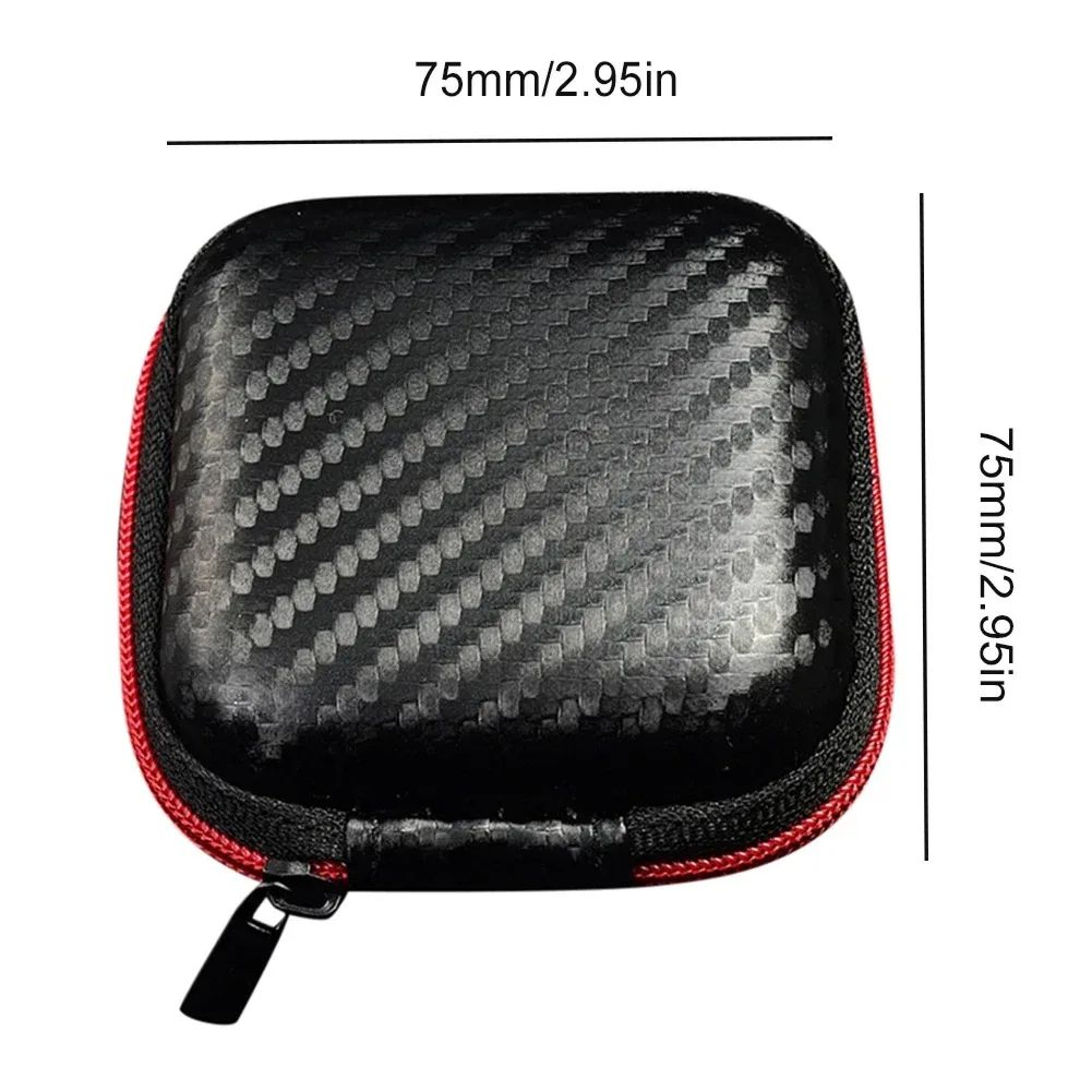 Portable EVA Earphone Case Zipper Storage Box for Wired Headphones – view 7