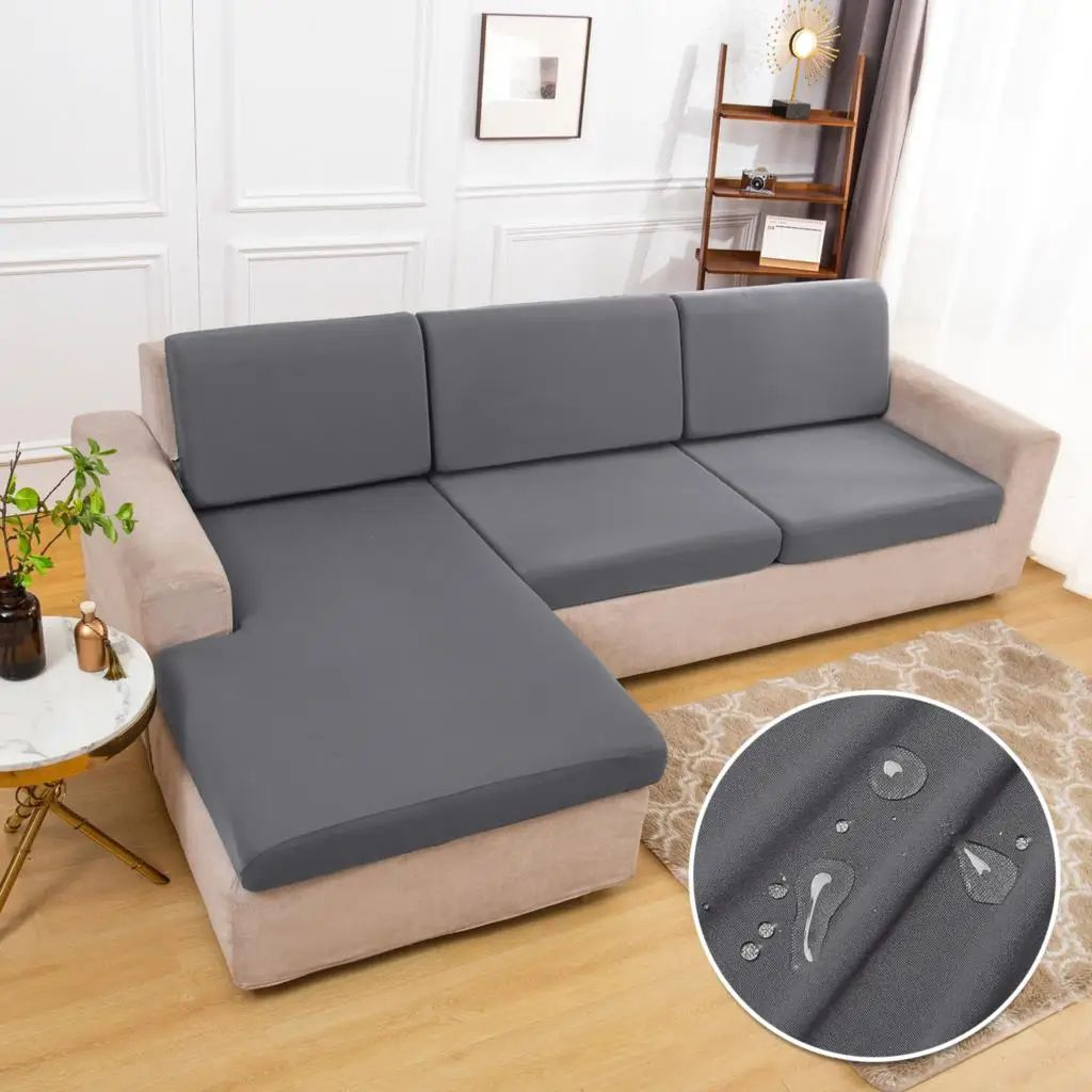 Waterproof NonSlip Sofa Cushion Cover Furniture Protector 6