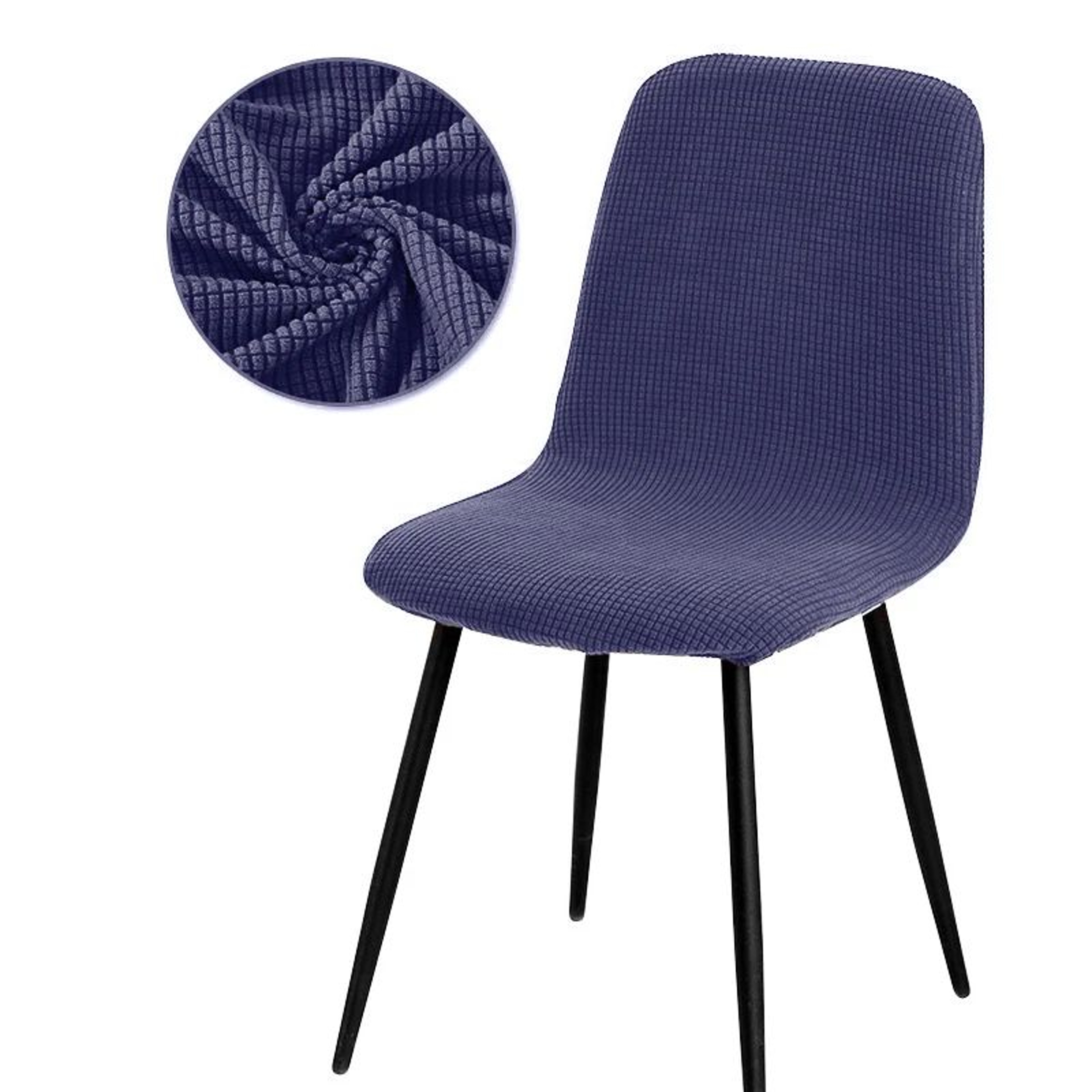 Modern Stretch Short Back Chair Cover For Office Dining And Banquet Chairs 8