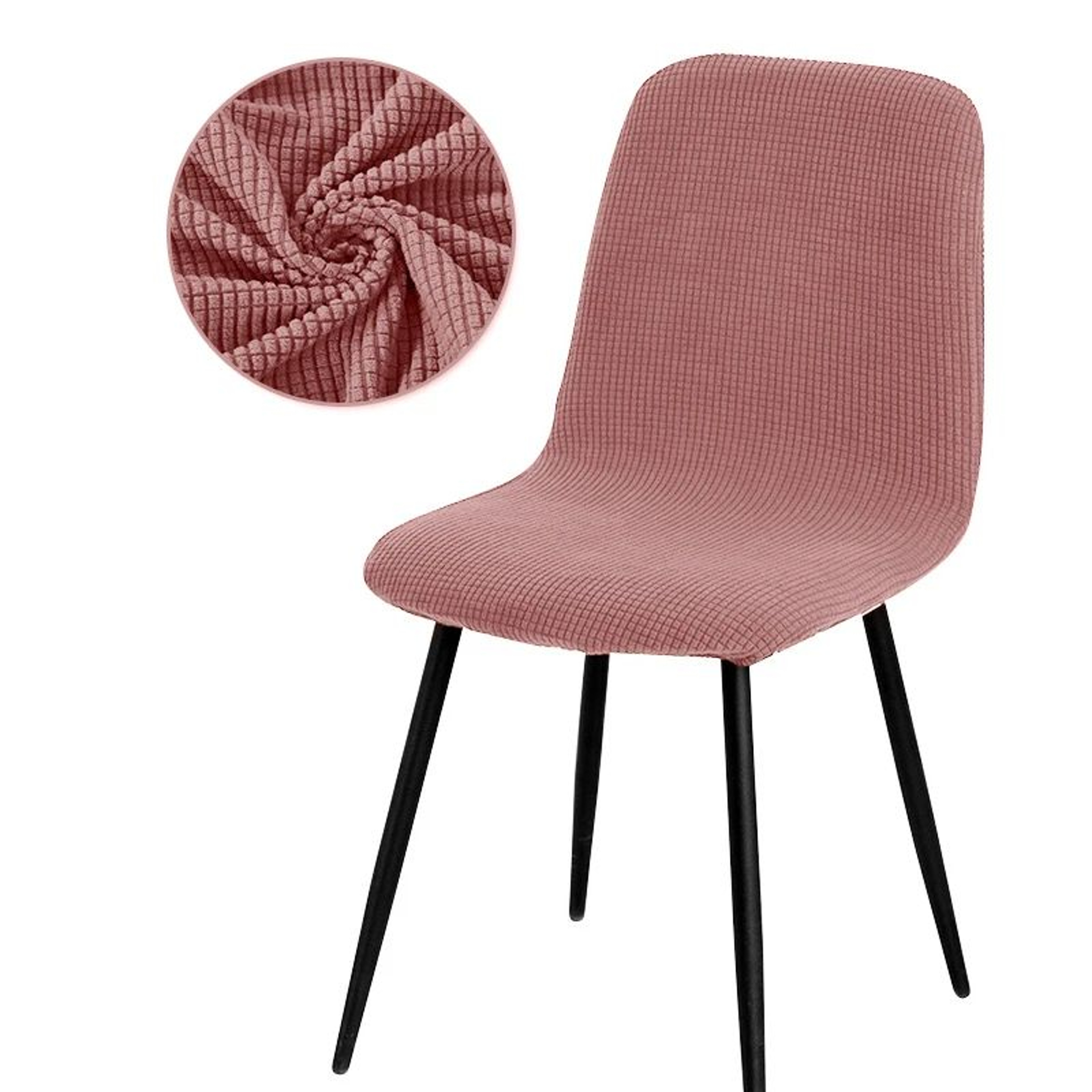 Modern Stretch Short Back Chair Cover For Office Dining And Banquet Chairs 10