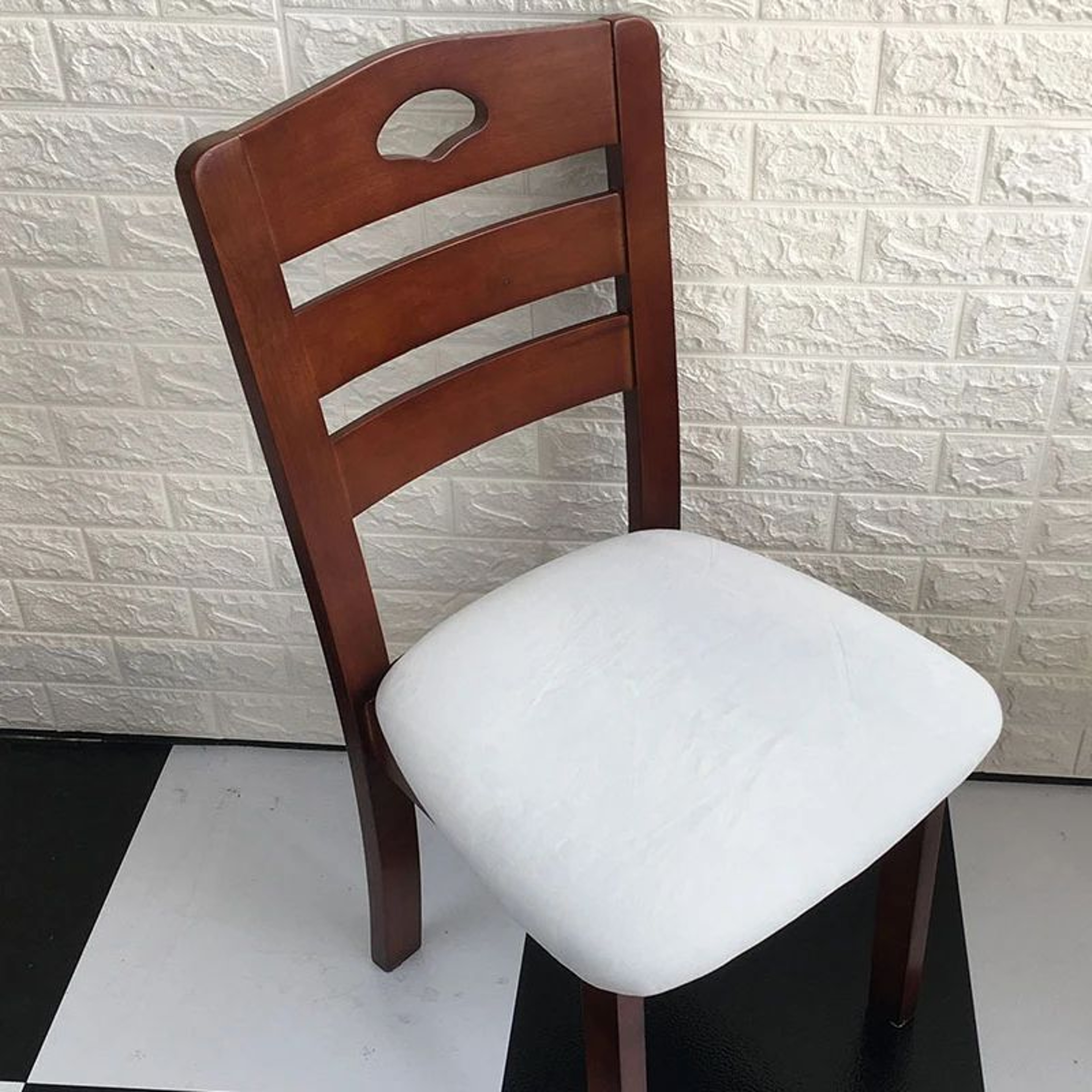 Velvet Stretch Chair Seat Cover NonSlip Elastic Furniture Protector 14