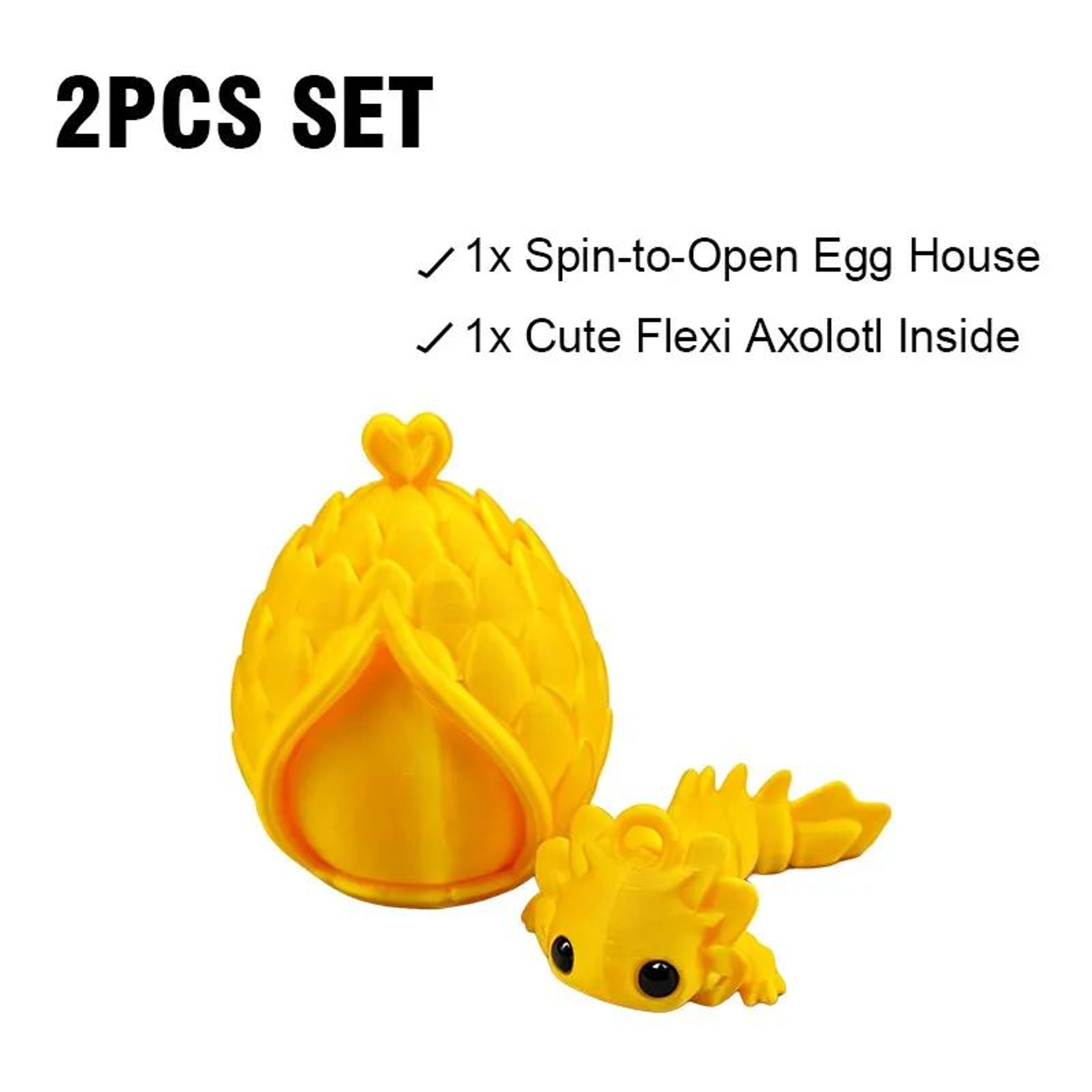 3D Printed Mini Dragon Egg Surprise Figure Fantasy Collectible Desk Decor 11
