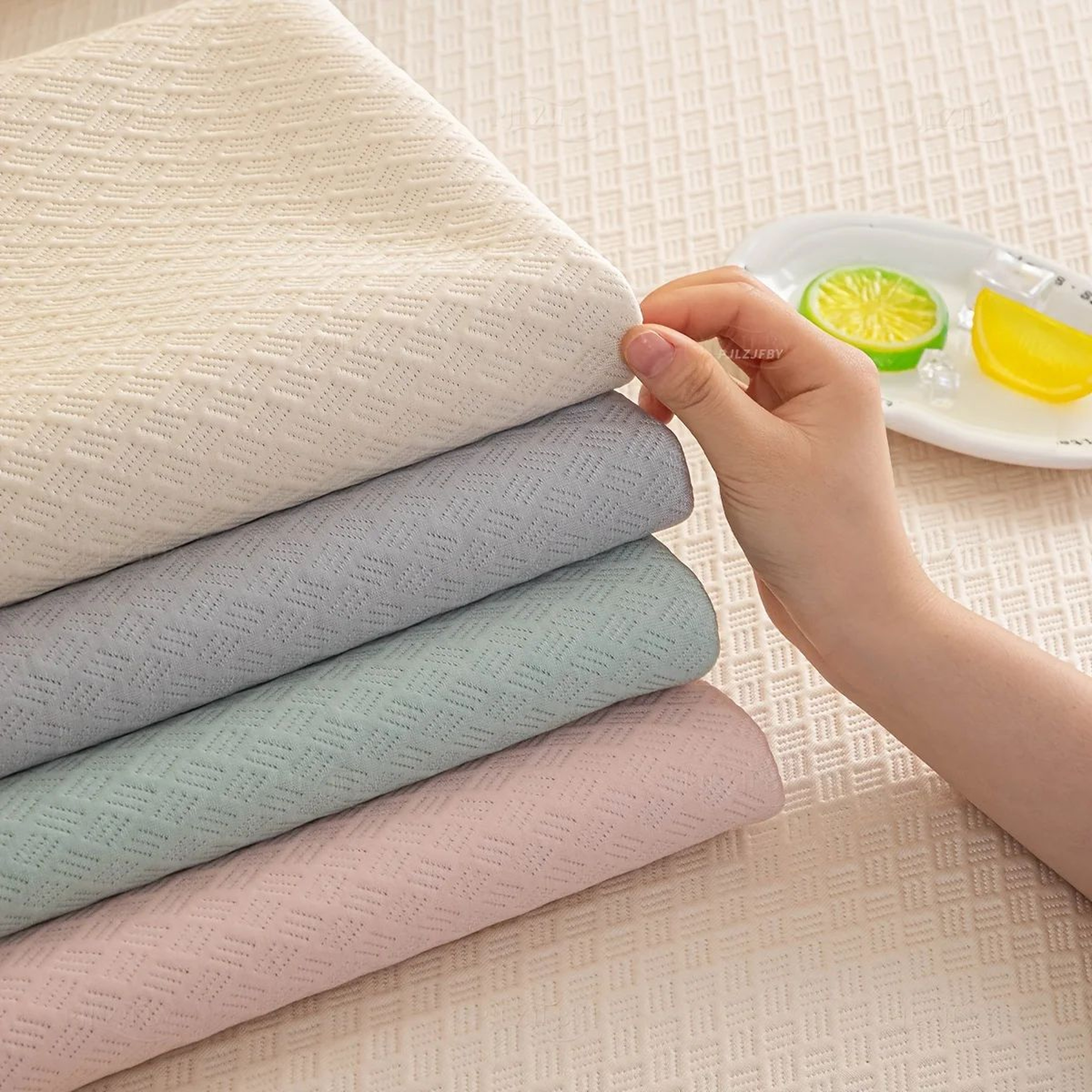 Cooling Ice Silk Sofa Cushion Cover with Anti-Slip Design – view 4