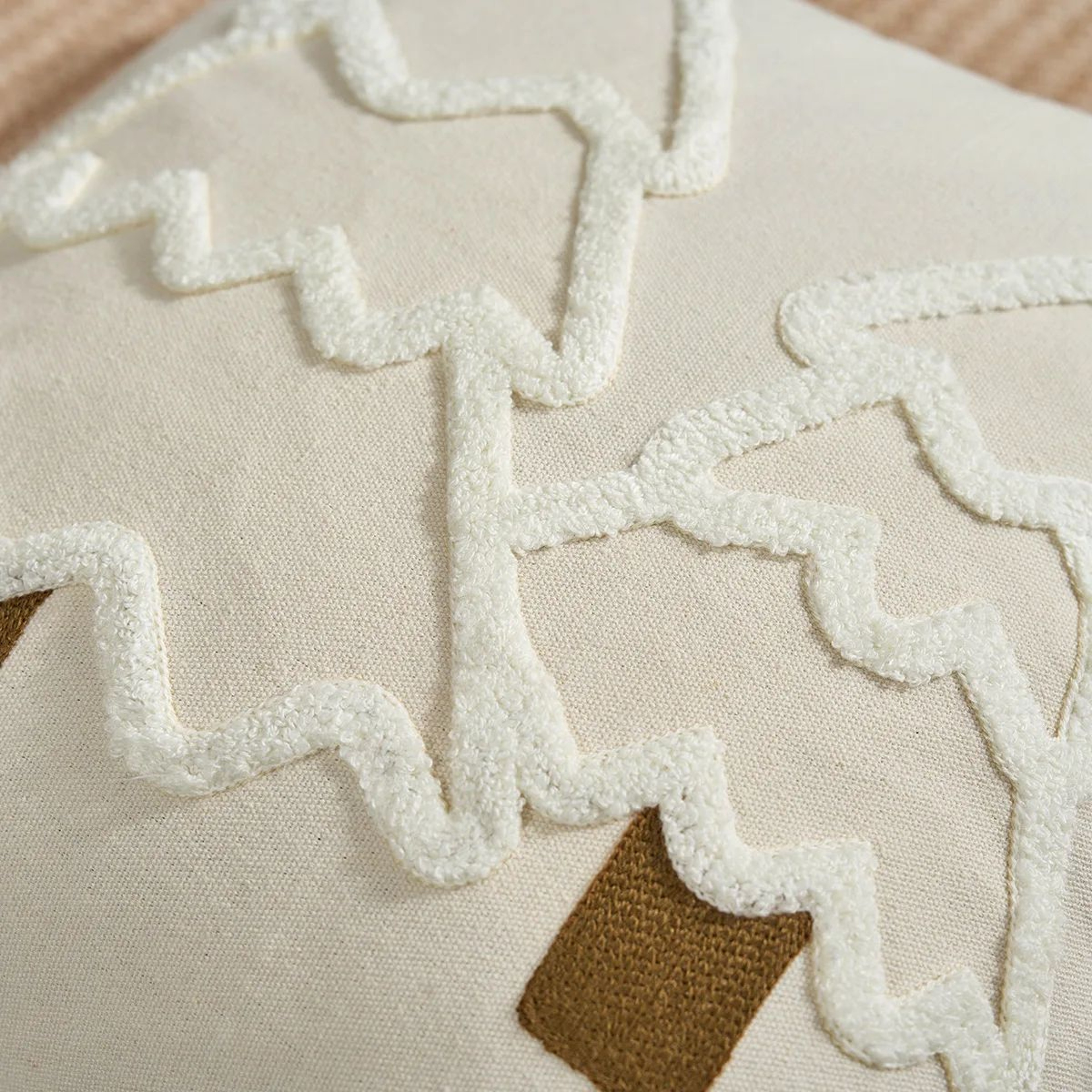 Tufted Christmas Tree Pillow Cover With Tassels For Cozy Holiday Decor 4