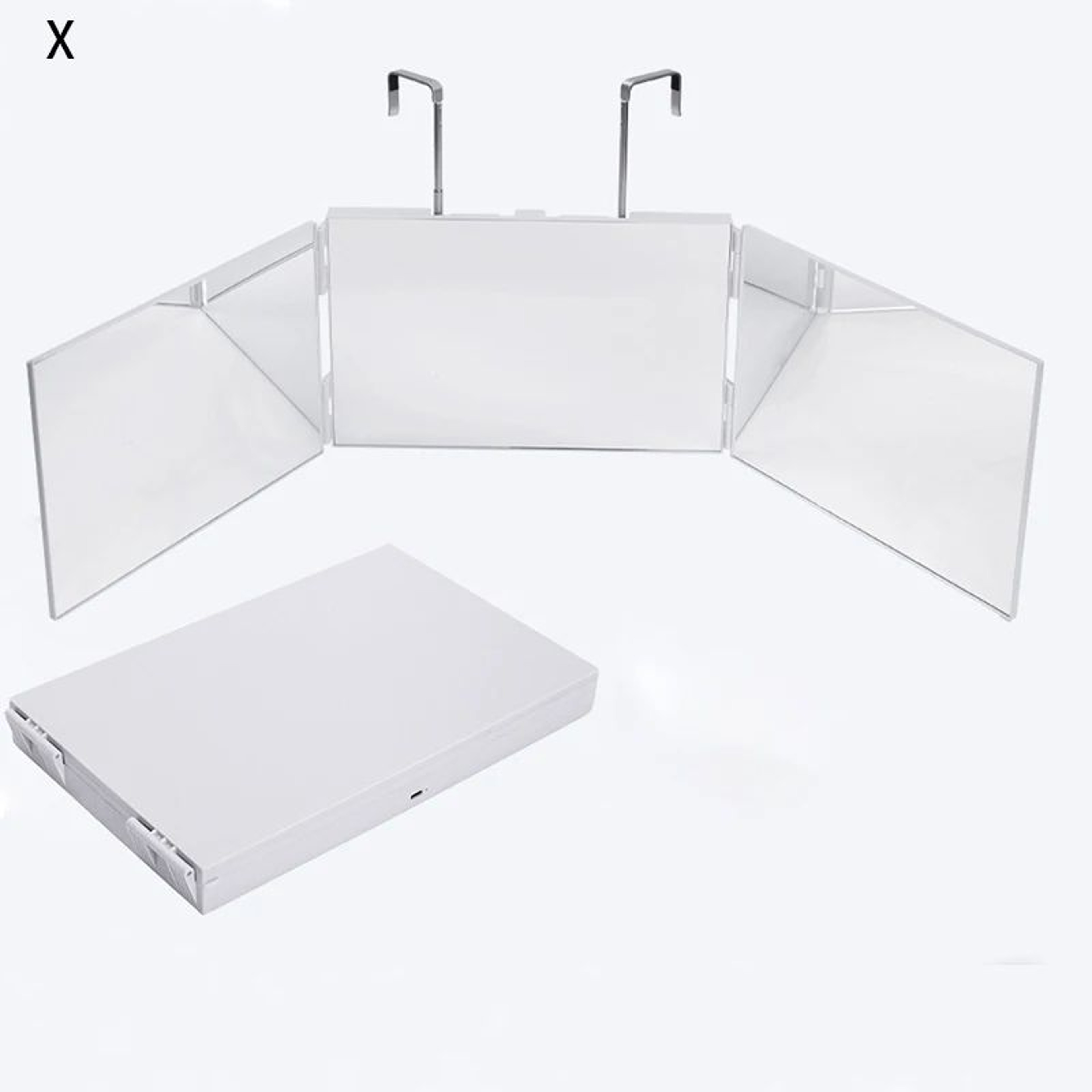 LED 3Way Self Haircut Mirror With Adjustable Hanging Hook 7