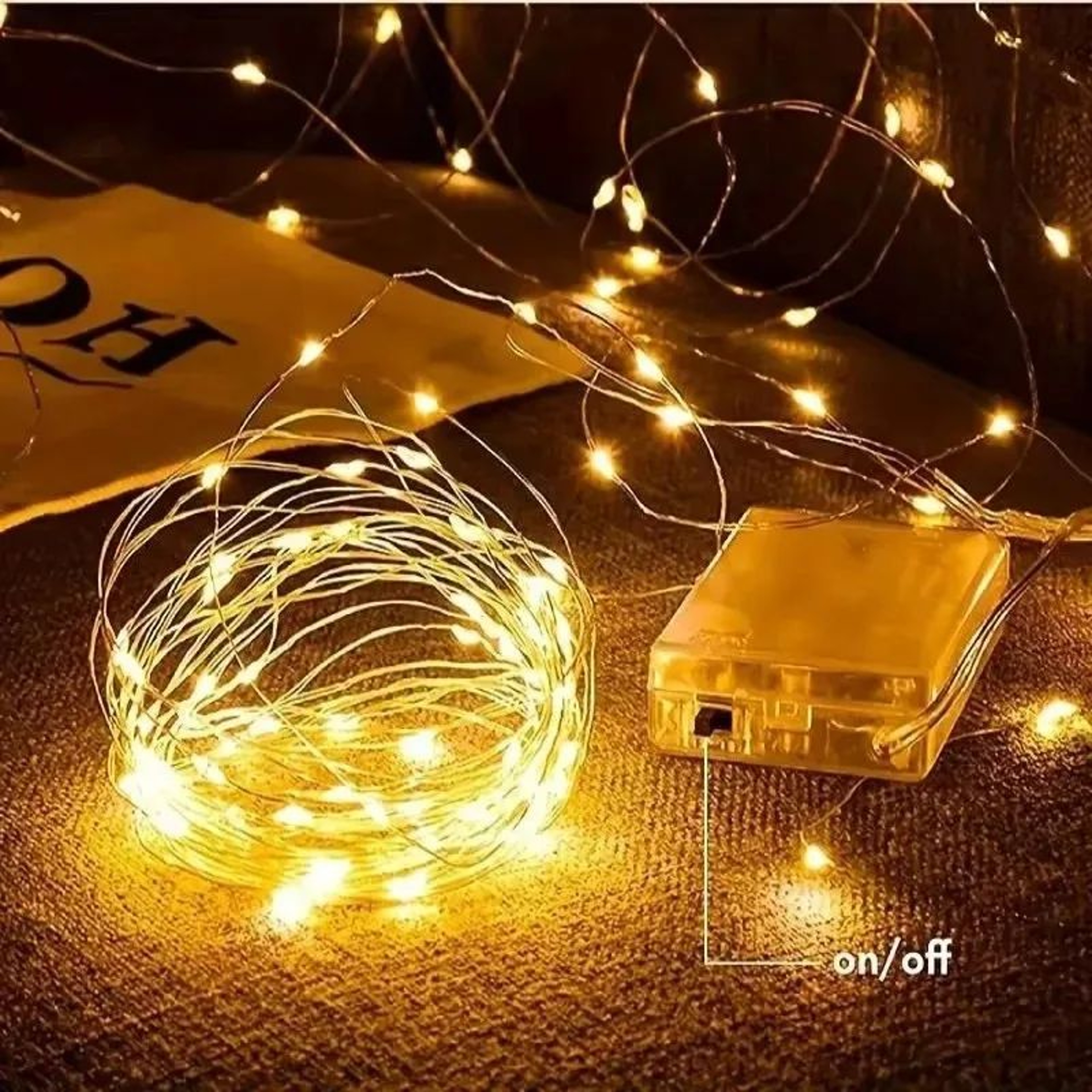Battery Powered Fairy LED String Lights For Bedroom Wedding And Party Decor 0