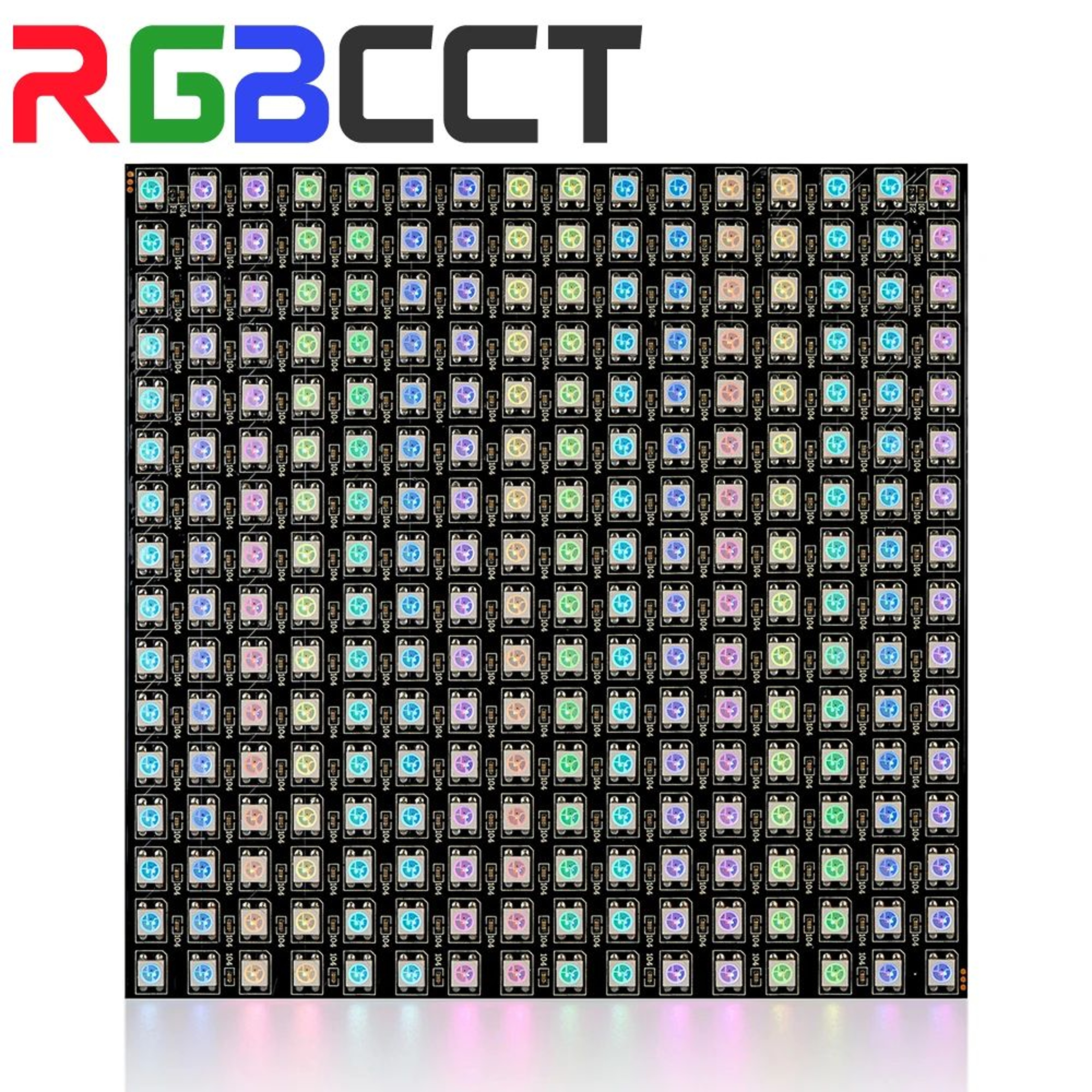 WS2812B Flexible RGB LED Matrix Panel 256 Pixel Addressable DC 5V 0
