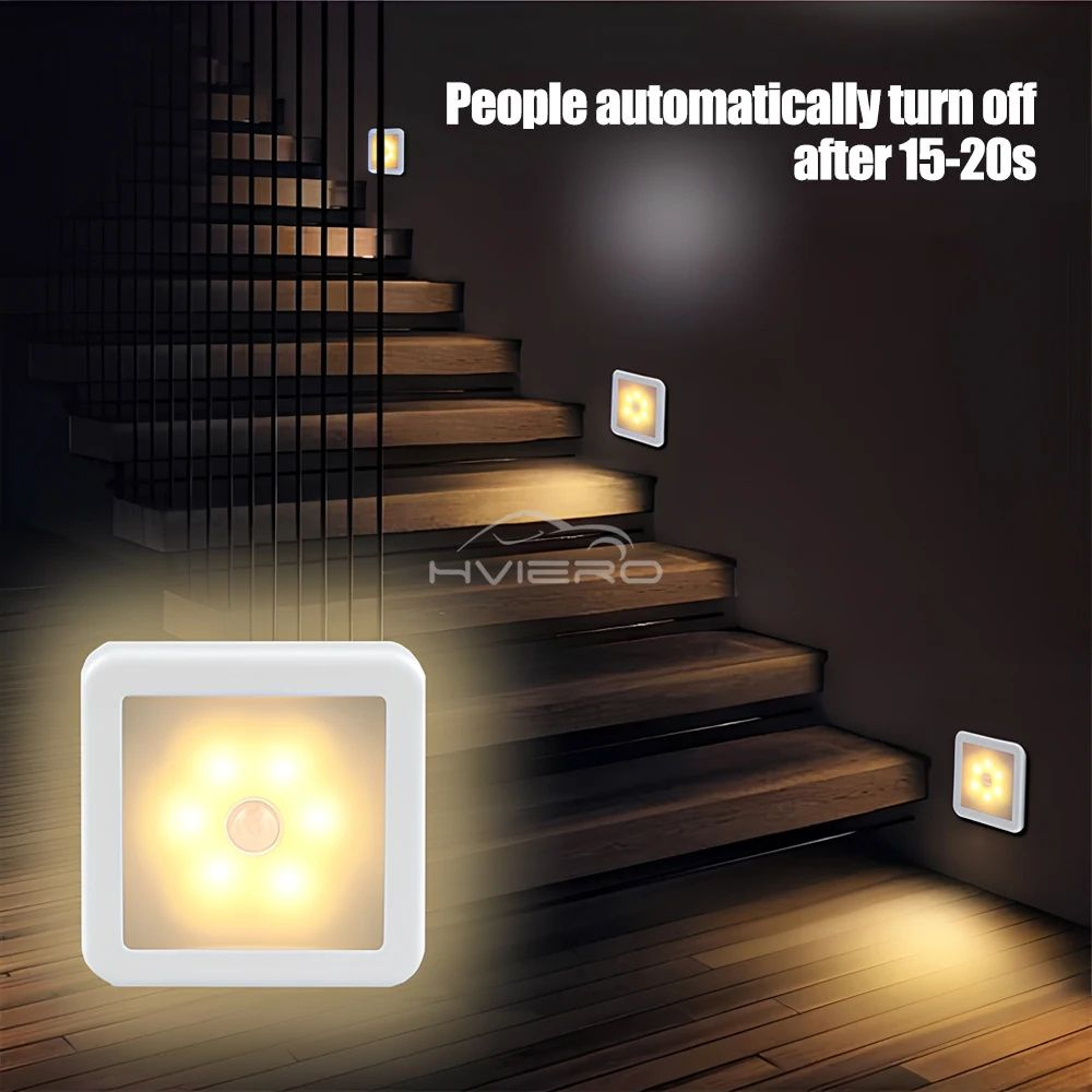 Smart Motion Sensor LED Night Light For Hallway Bedroom And Bathroom 1