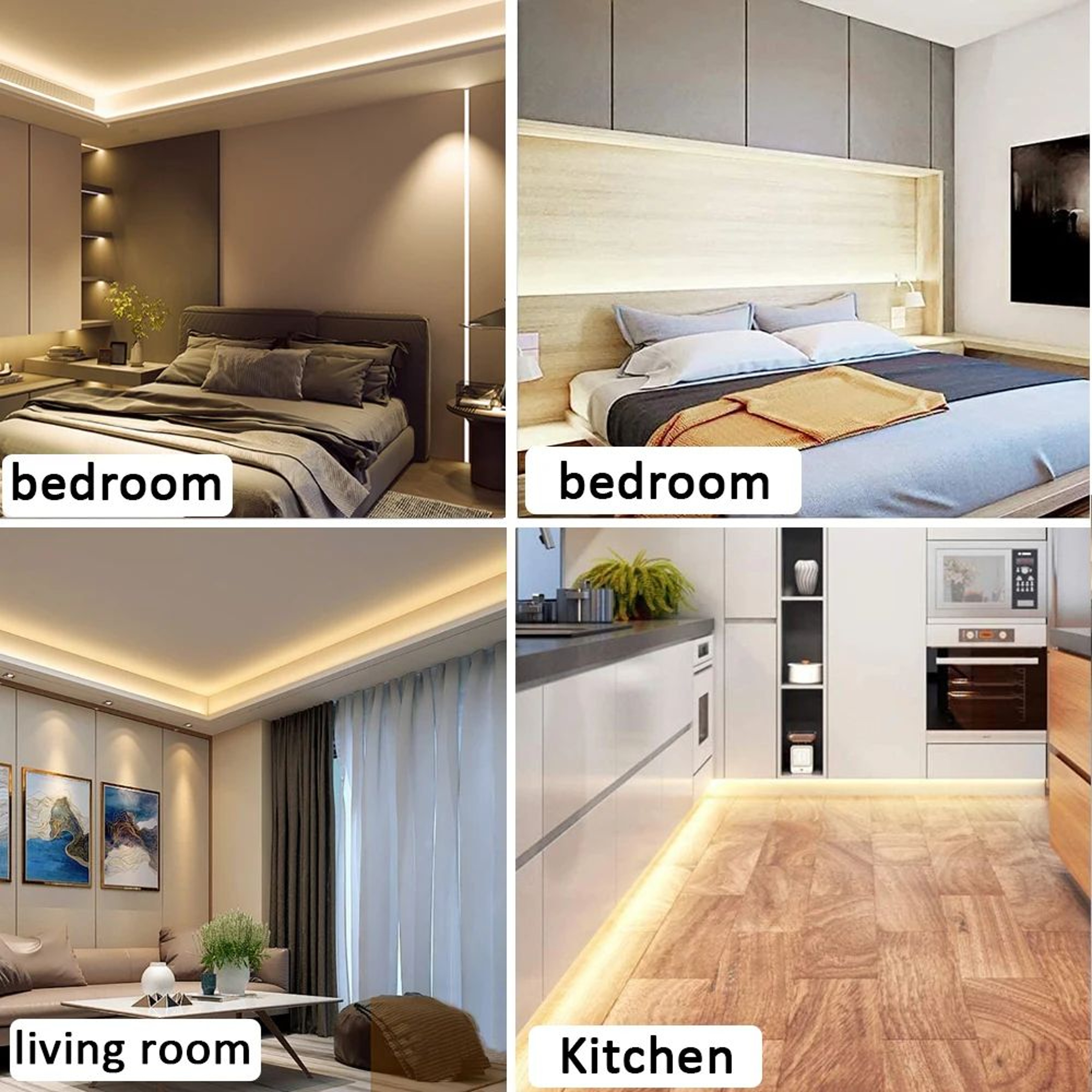 220V Driverless COB LED Strip Lights SelfAdhesive Flexible Ribbon For Room And Kitchen 5