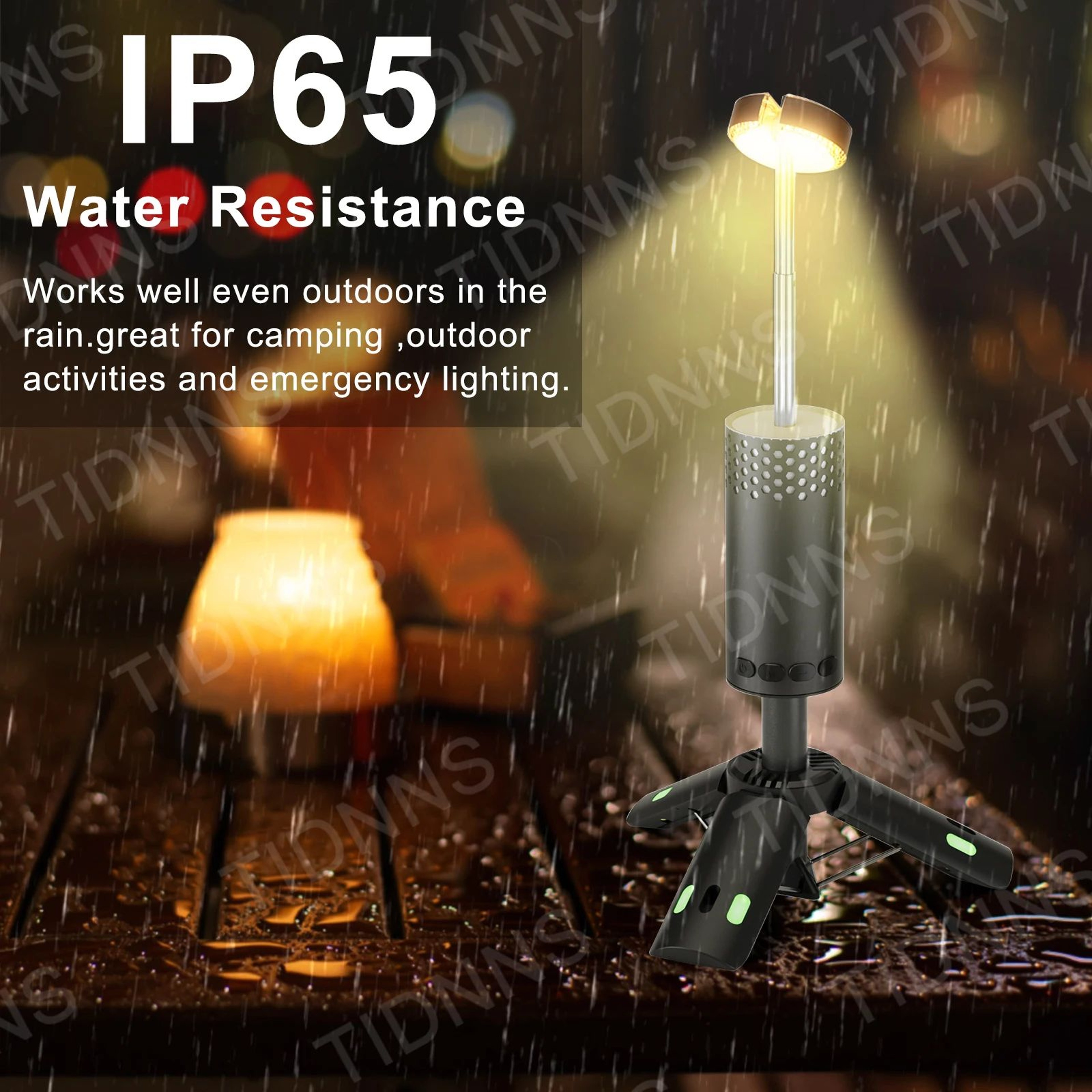 10000mAh Rechargeable Camping Lantern With Magnetic Base And Telescopic Stand 2