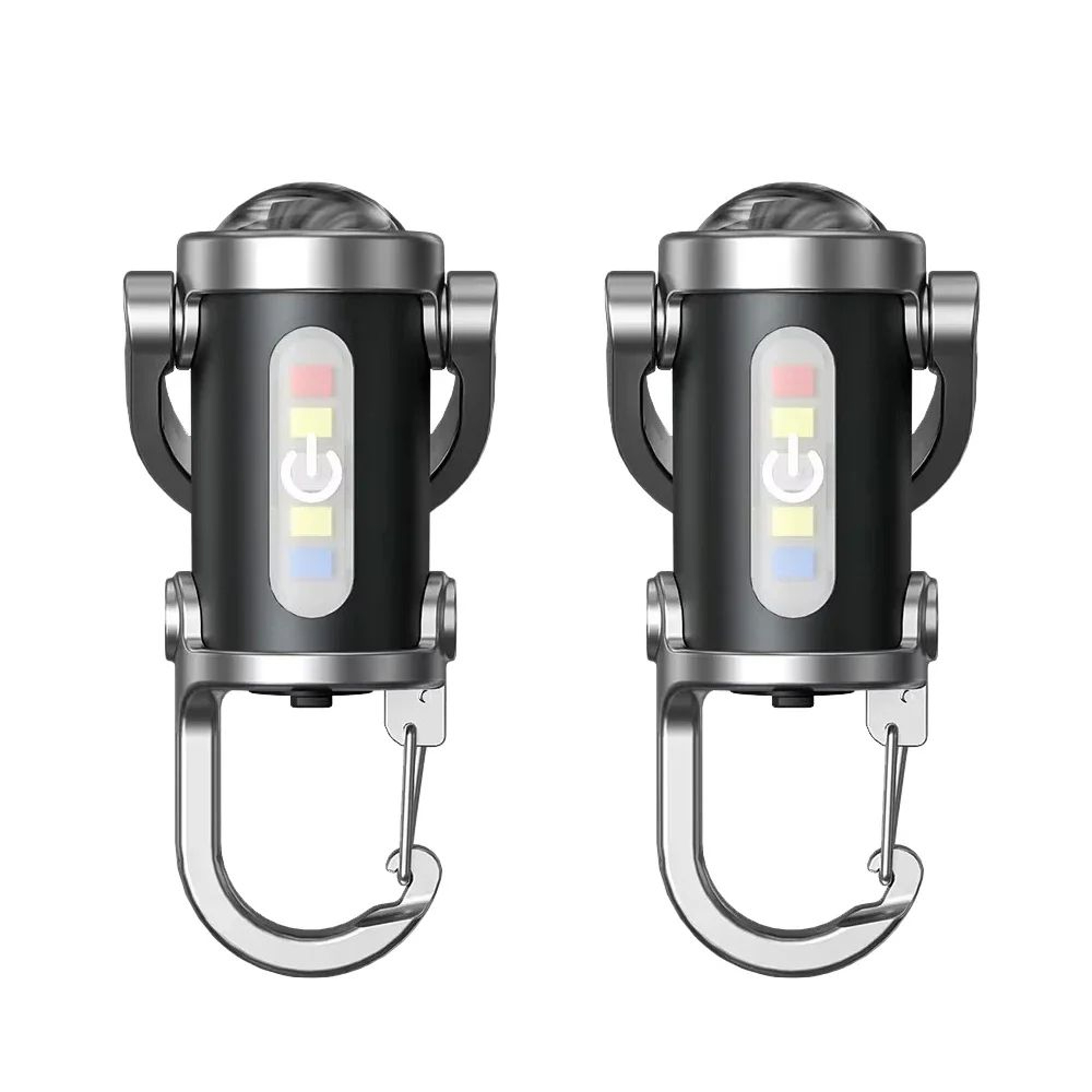 YS087 800LM Rechargeable Keychain Flashlight COB Work Light 7
