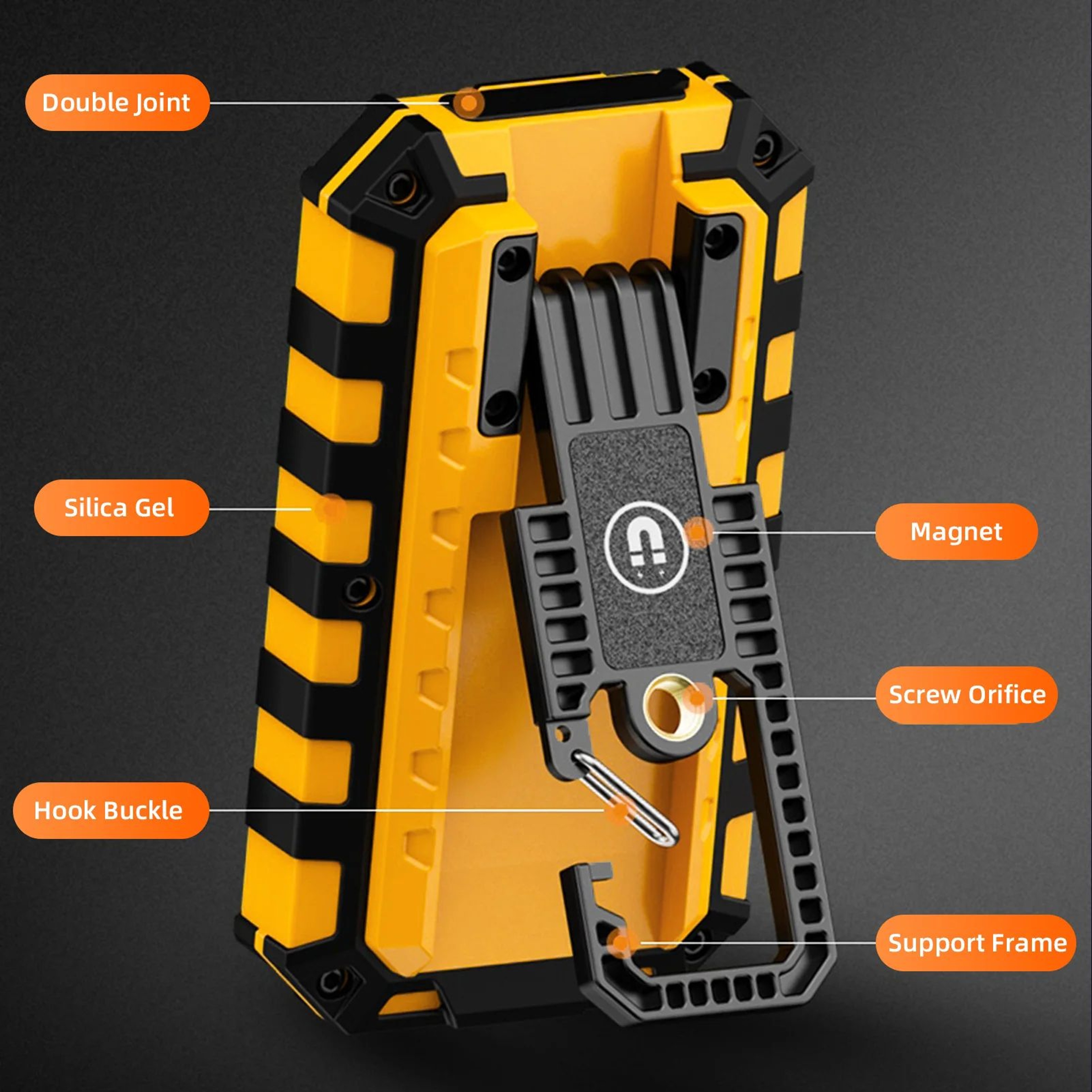 SUPERFIRE G25 800LM Rechargeable COB Work Light With Magnetic Mount And USBC 4