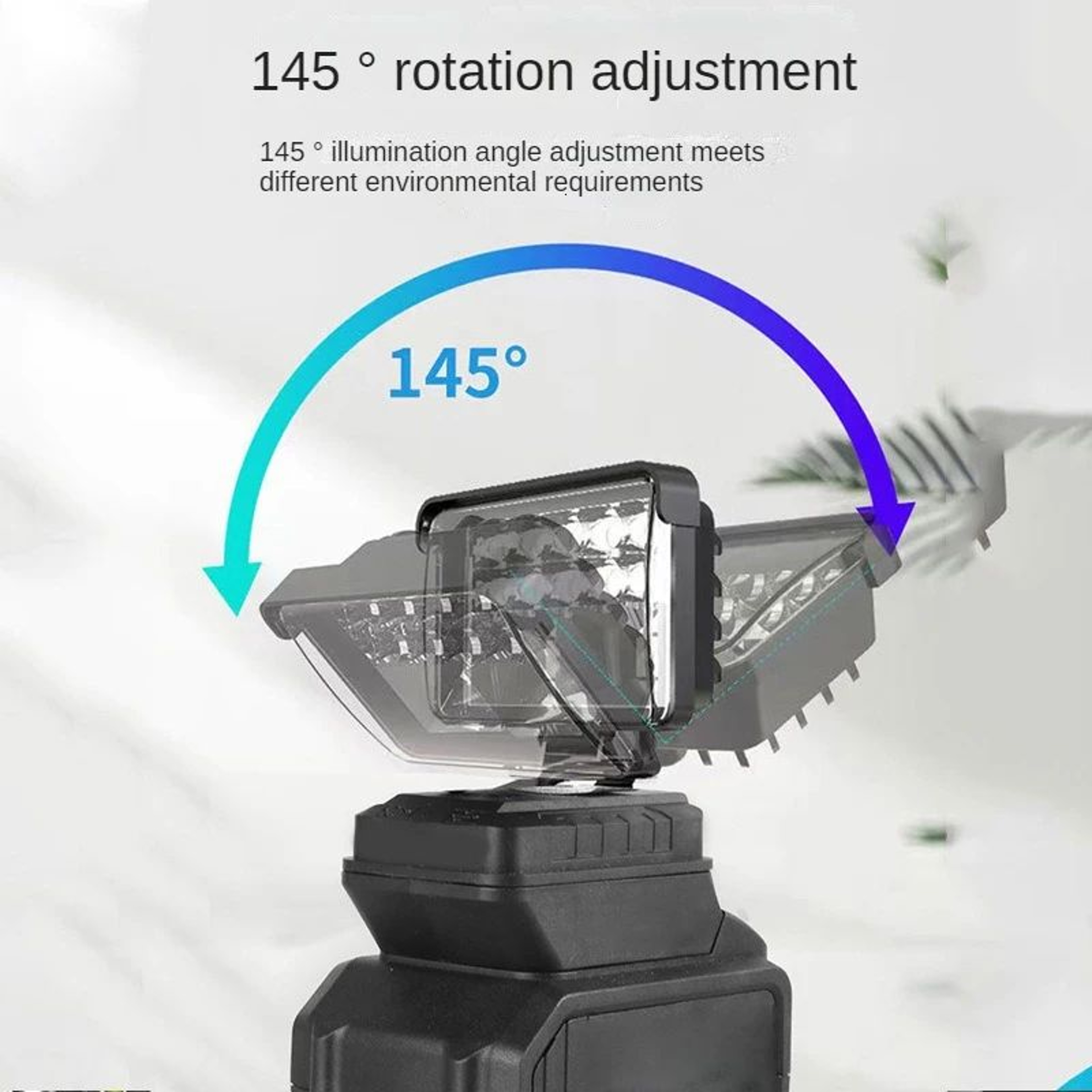 4 Inch Cordless LED Work Light For Makita 18V Battery Portable Spotlight 3