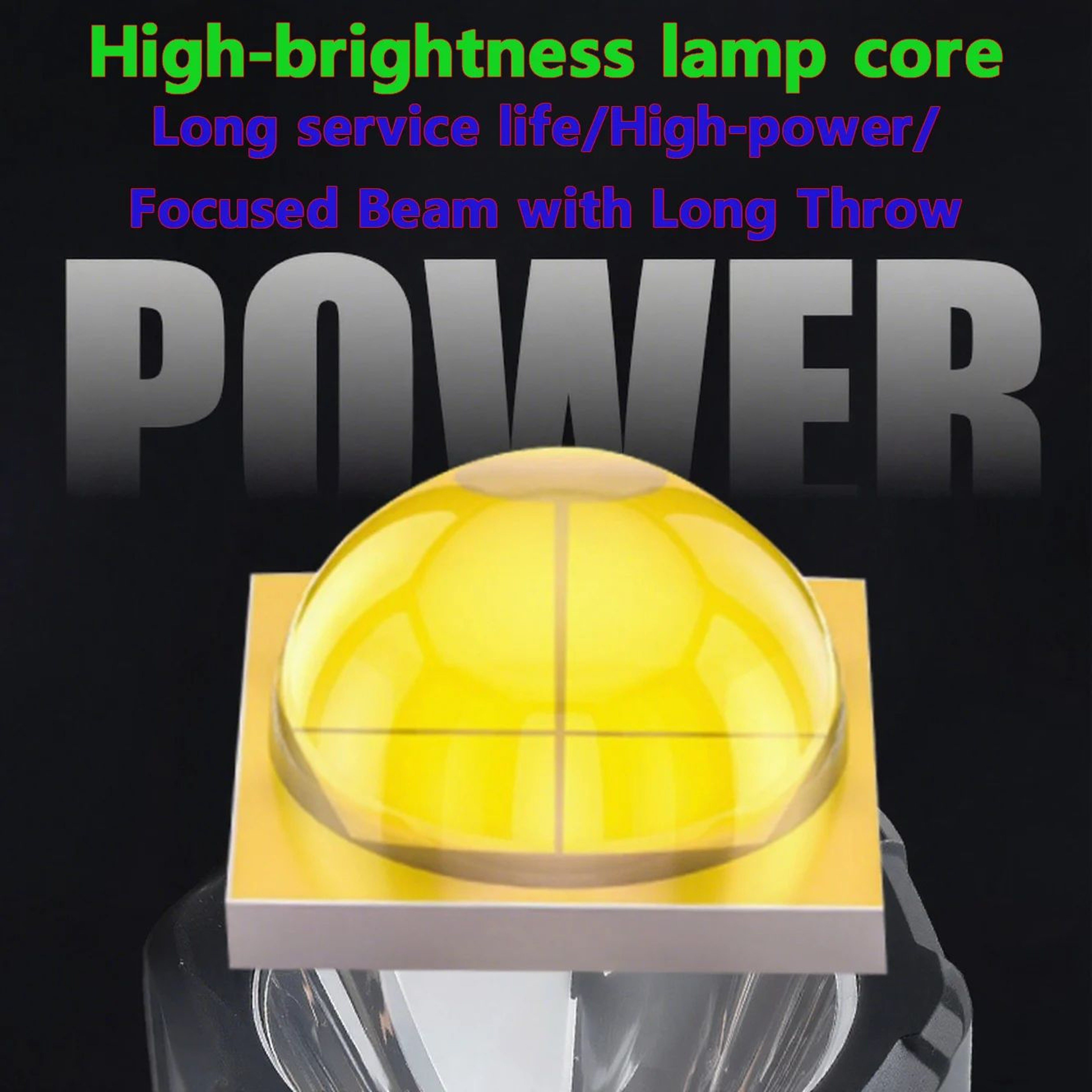 Solar Rechargeable Handheld Flashlight For Camping And Emergency Lighting 3