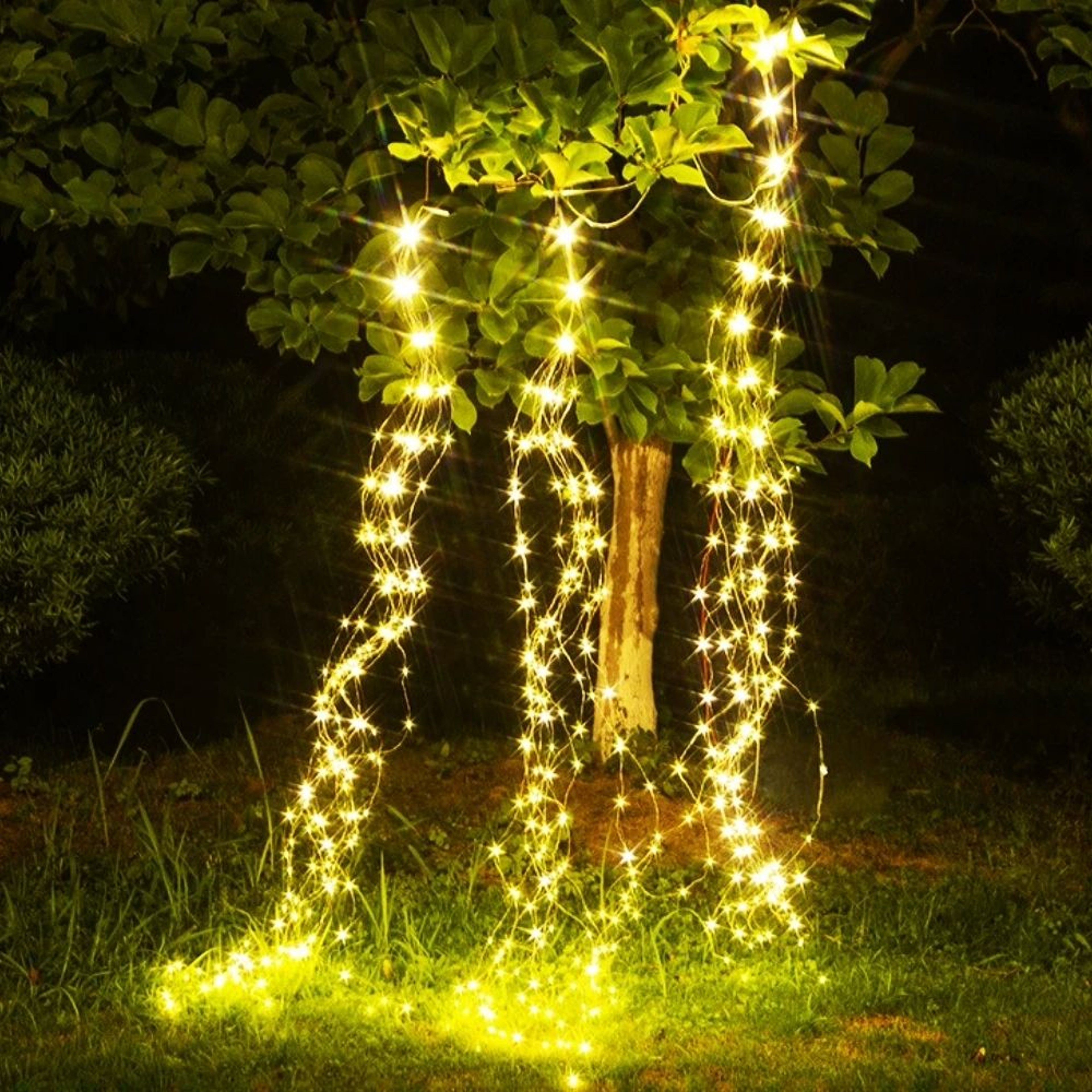 220 LED Solar Firefly Bunch Lights With 8 Modes Waterproof Outdoor Fairy Lights 5