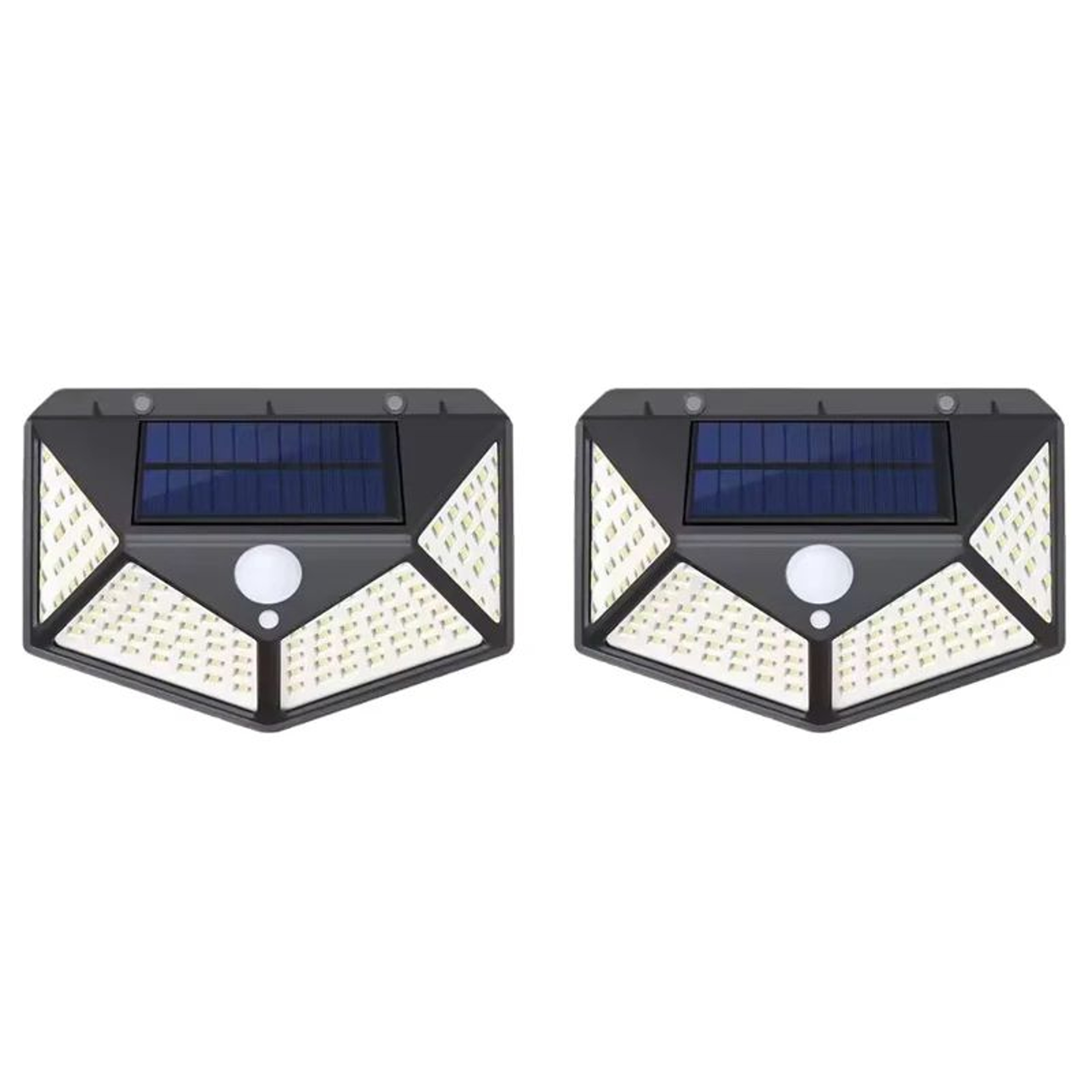 100 LED Solar Motion Sensor Wall Light  IP65 Outdoor Security Light 7