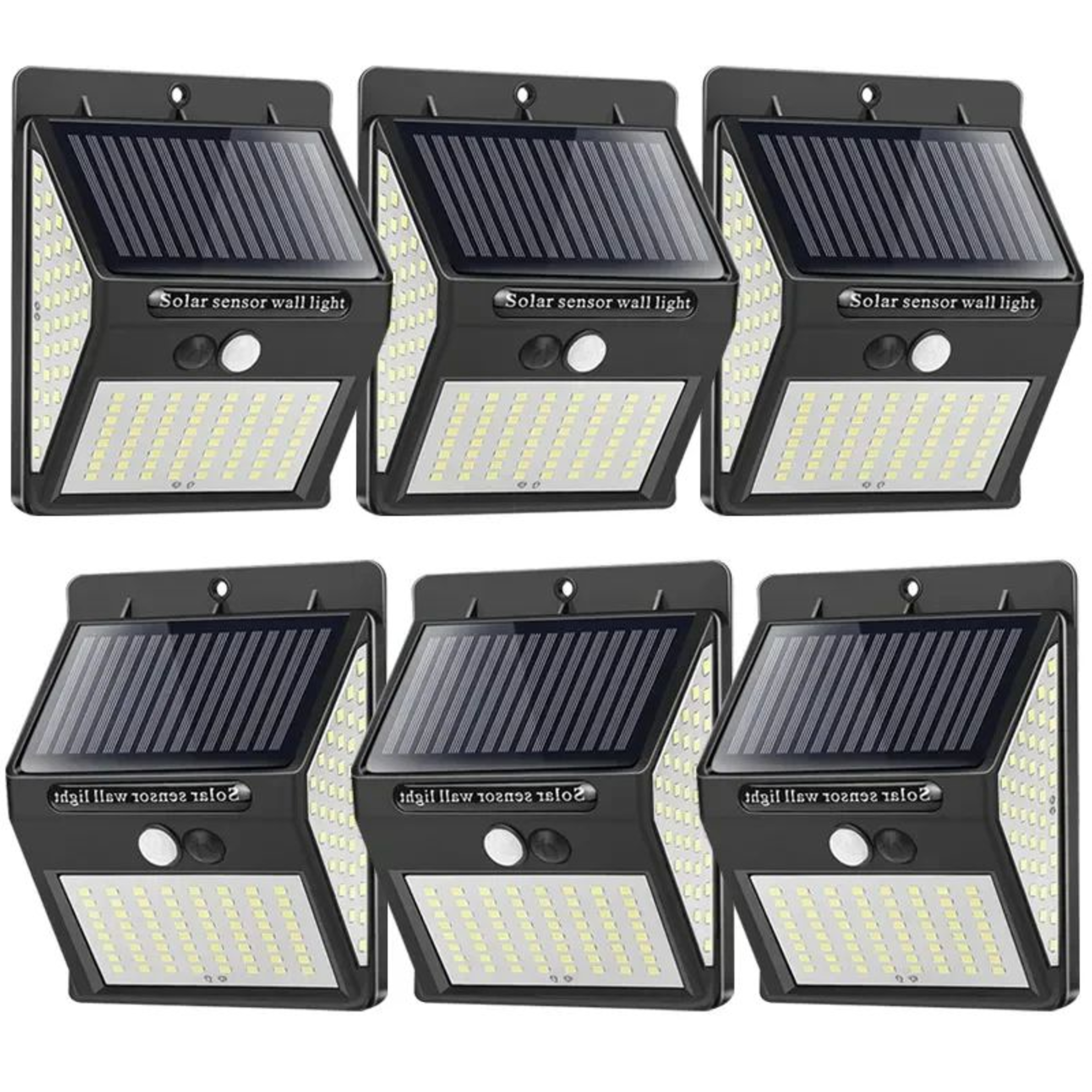 144 LED Solar Motion Sensor Wall Light  IP65 Waterproof Outdoor Security Lamp 8