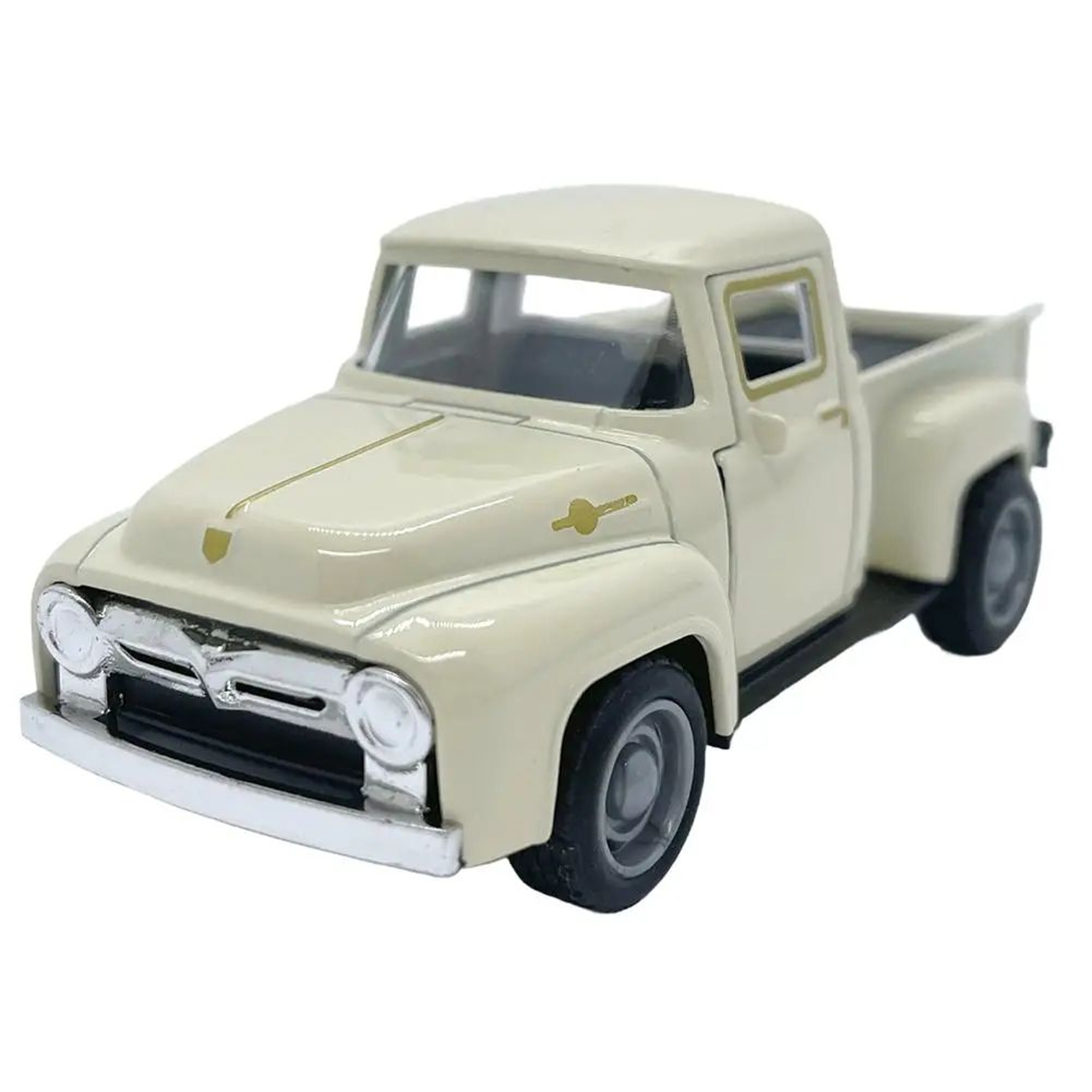 132 Vintage Red Metal Truck PullBack Diecast Model Toy And Collectible 9