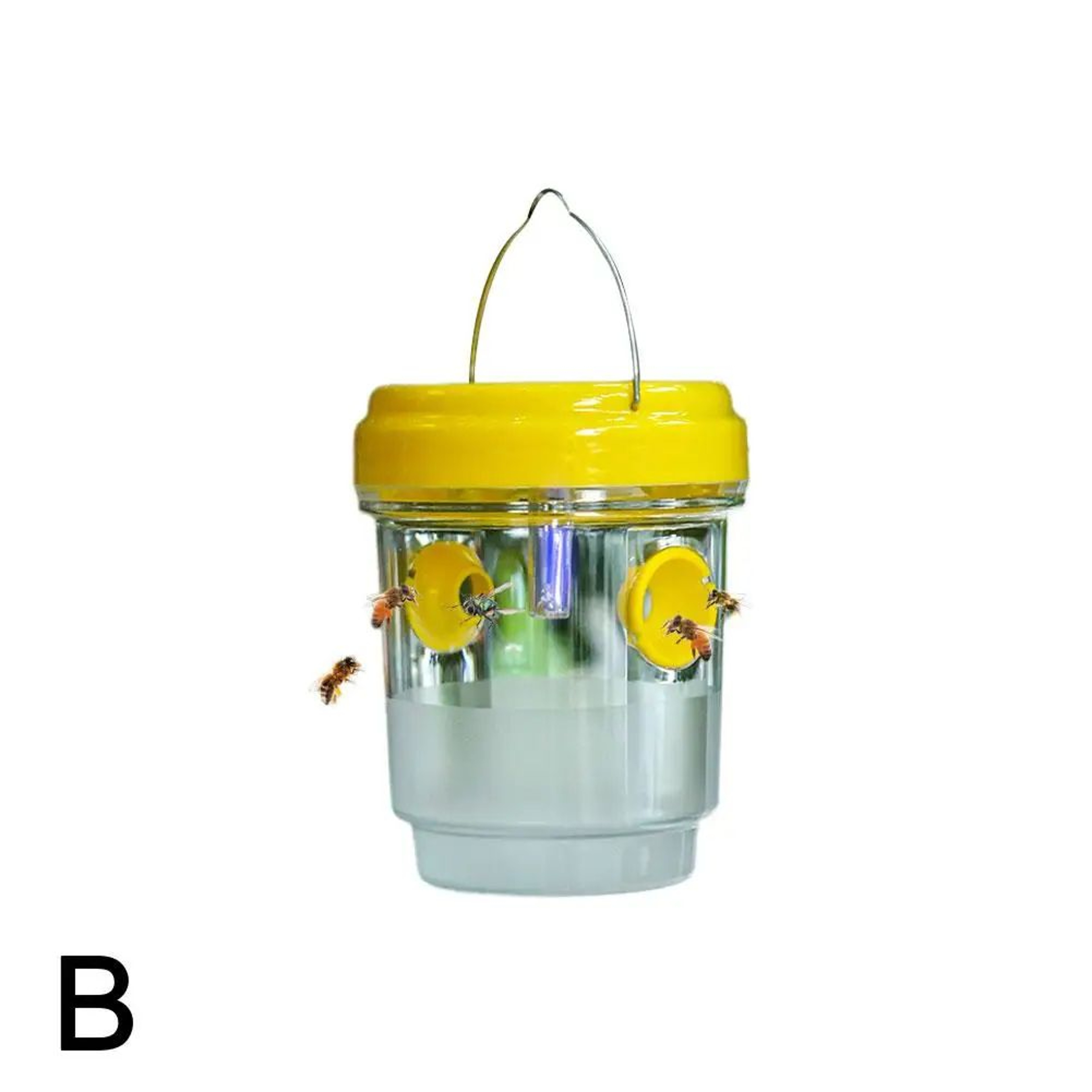 Solar Powered Wasp Trap Light  Waterproof Reusable Outdoor Hornet And Yellow Jacket Catcher 9