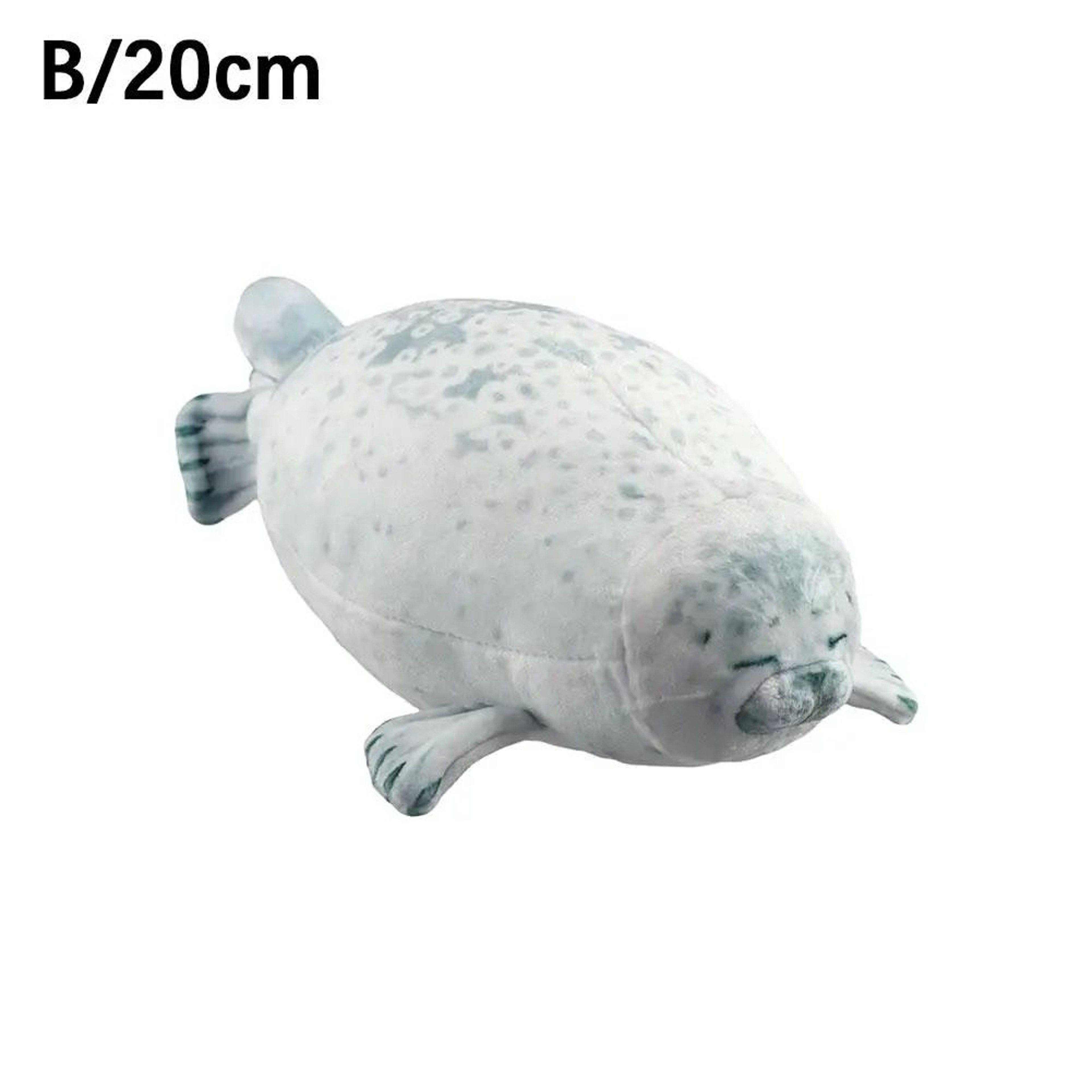 Angry Blob Seal Plush Pillow  Soft Chubby Sea Lion Stuffed Toy 7