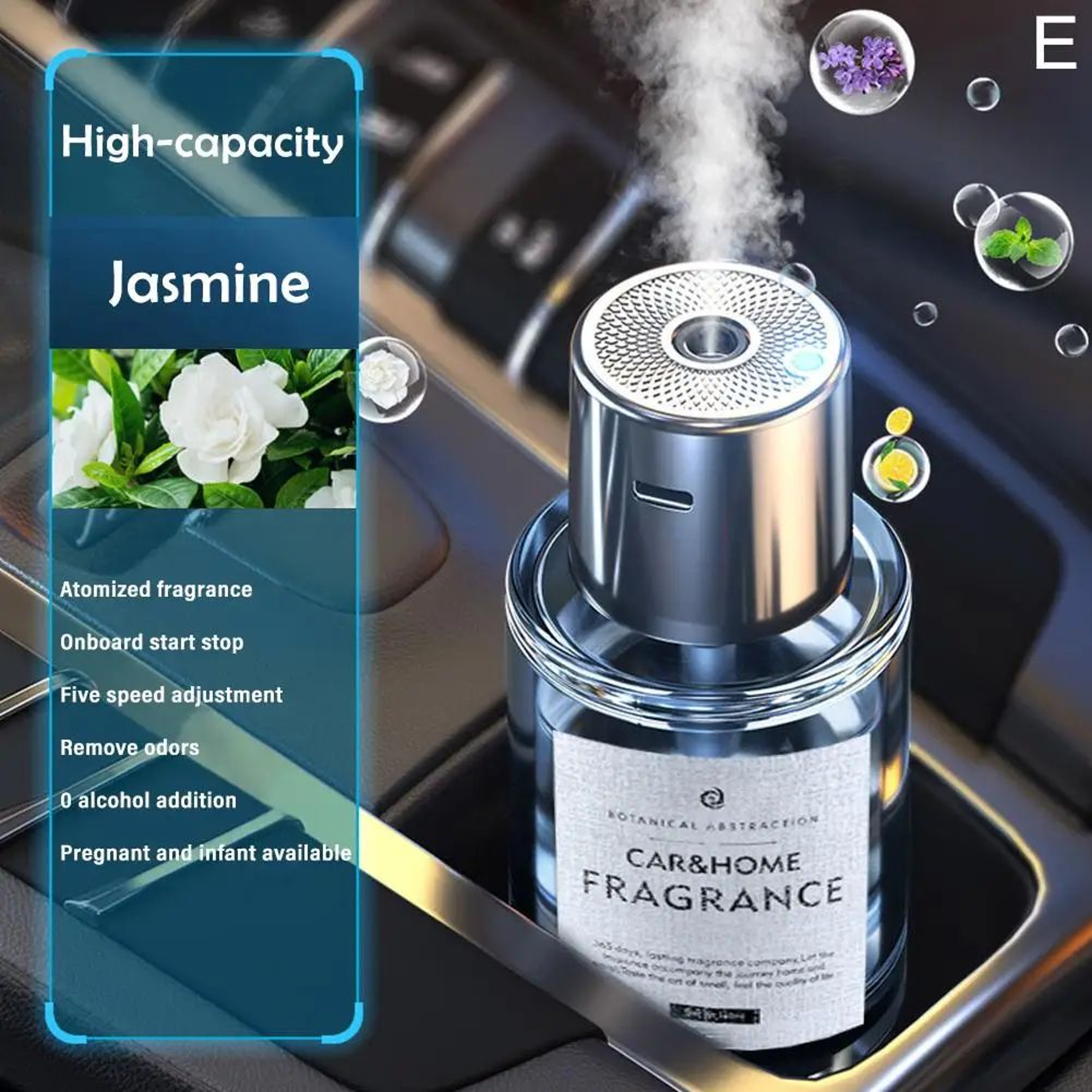 Smart Car Fragrance Spray Diffuser With 5 Adjustable Scent Modes 14