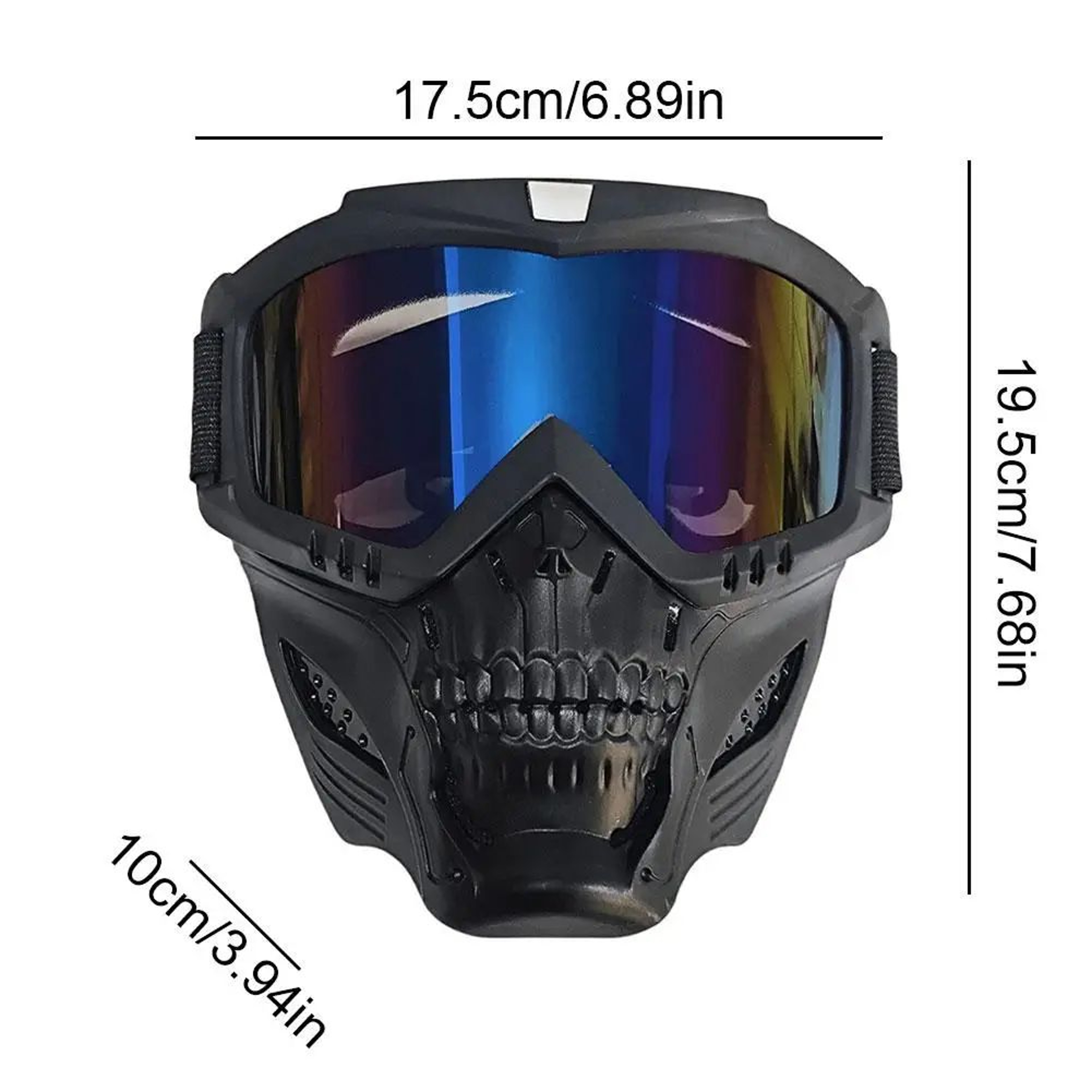 Breathable Full Face Welding Mask With Protective Goggles For Cutting And Grinding 5