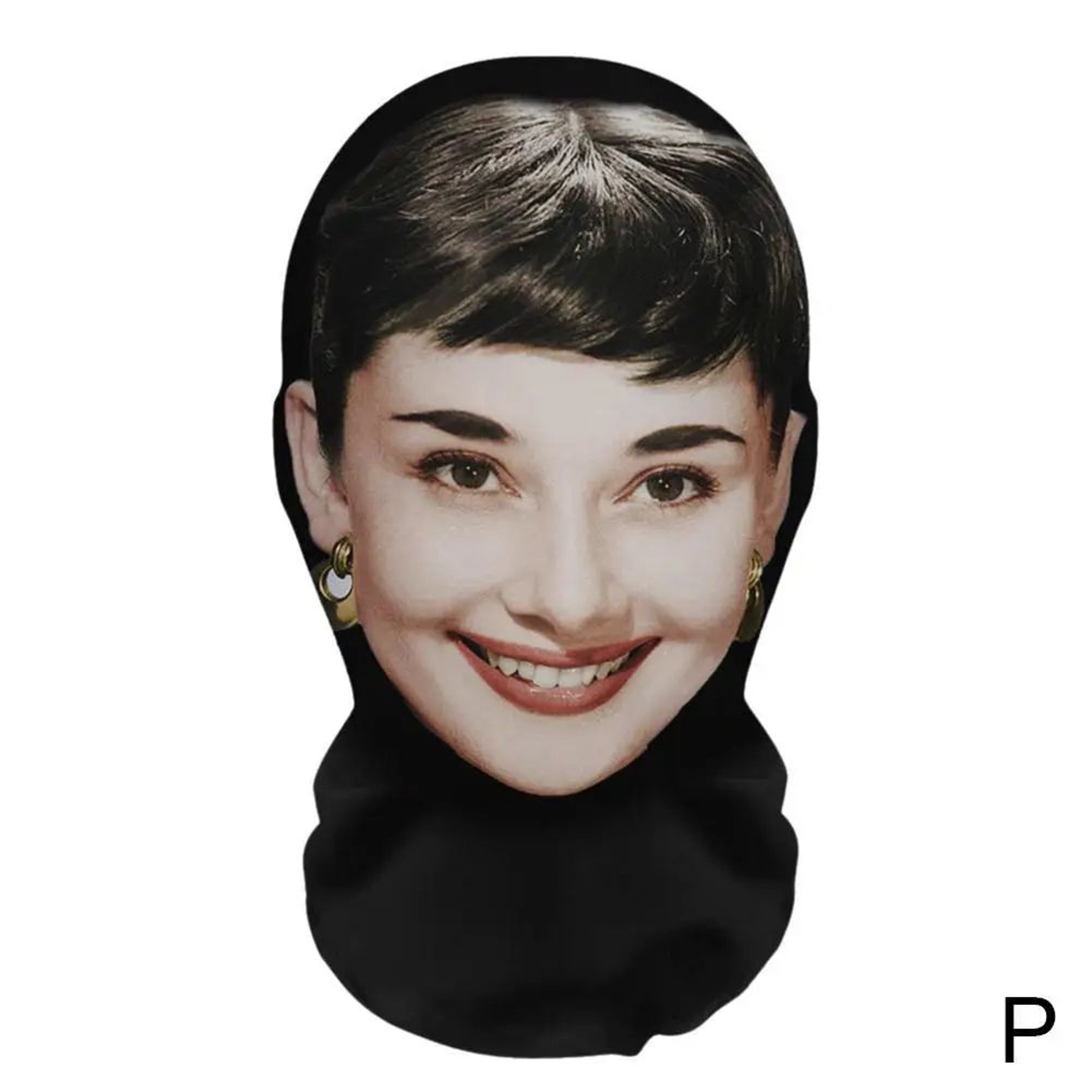 3D Celebrity Face Balaclava Mask Realistic Printed Full Face Cosplay Hood 9