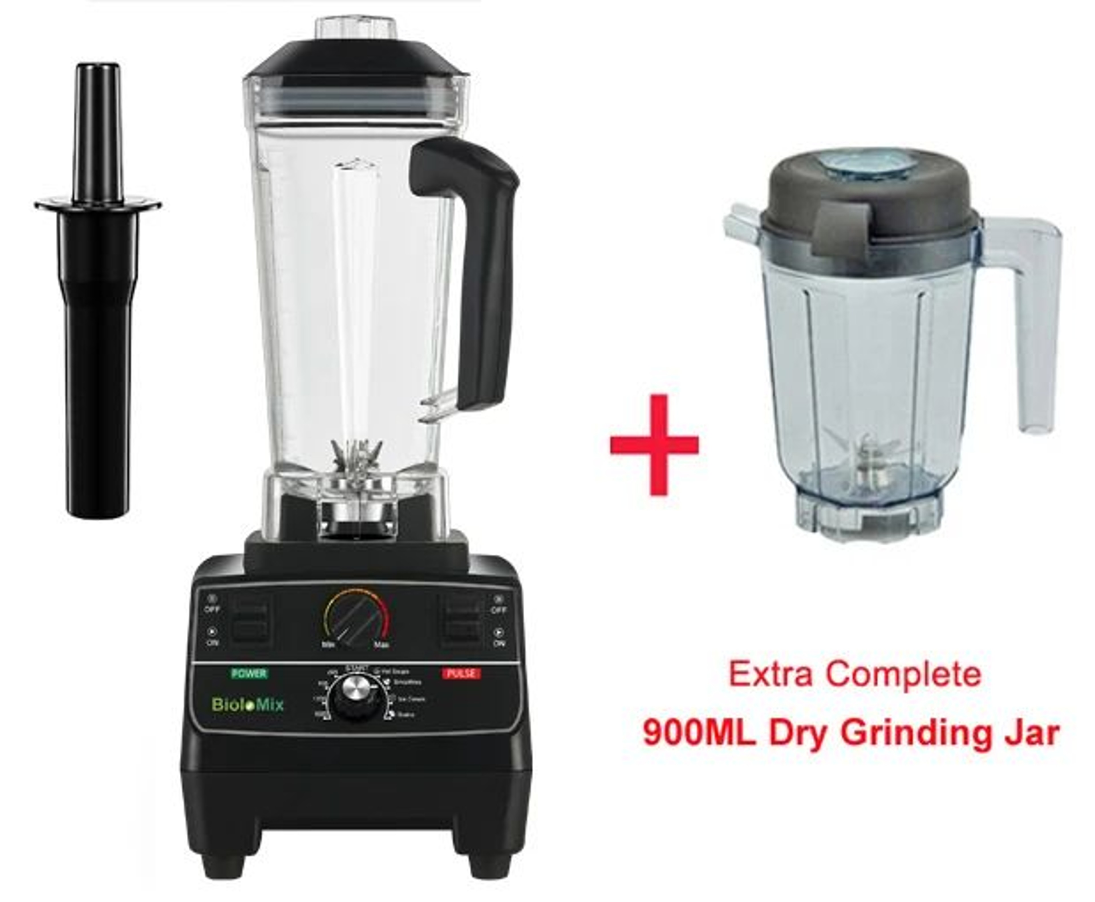 BioloMix 2200W Professional Blender With Smart Timer And 2L BPAFree Jar 10
