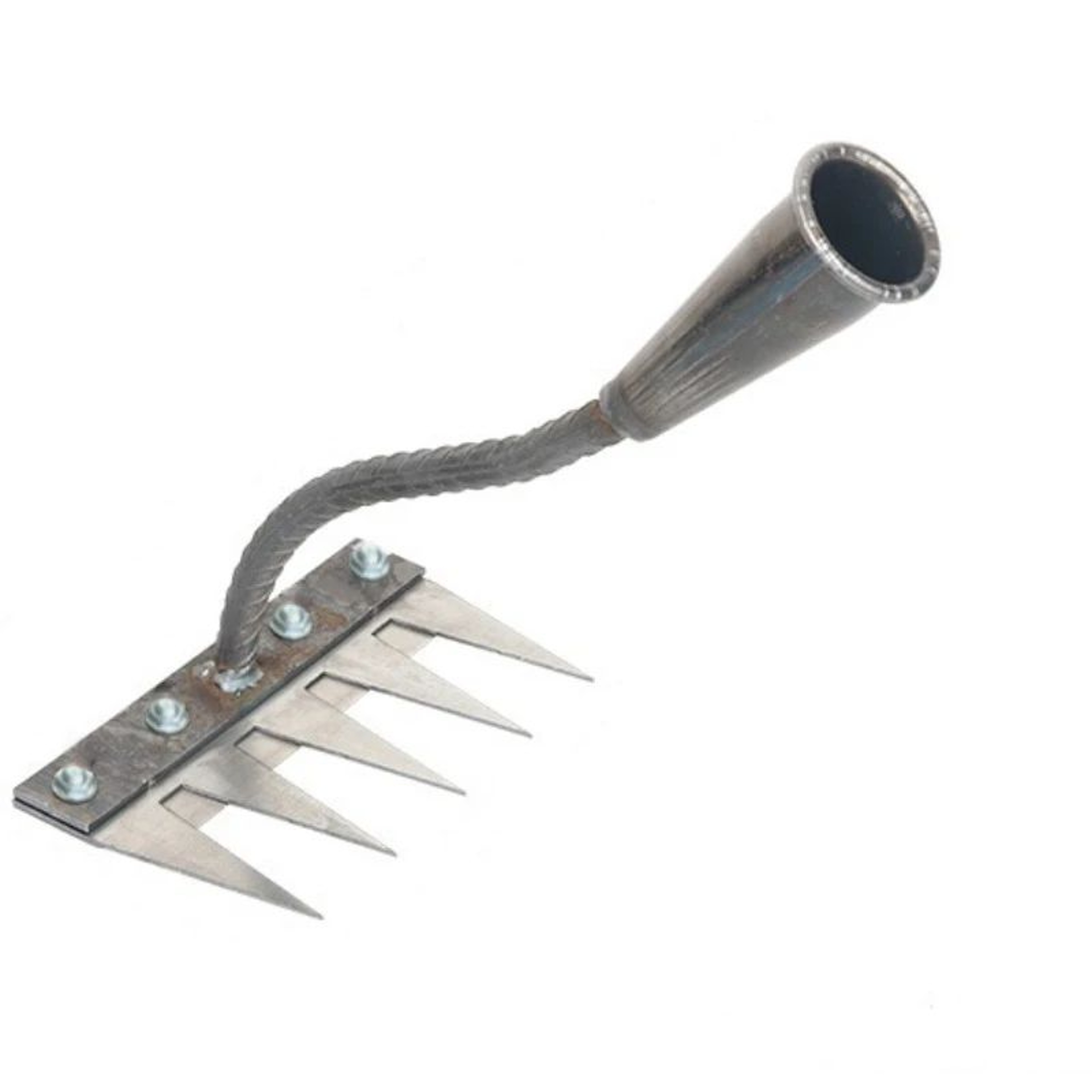 5678 Teeth Carbon Steel Garden Weeding Rake For Soil Loosening And Cultivating 8