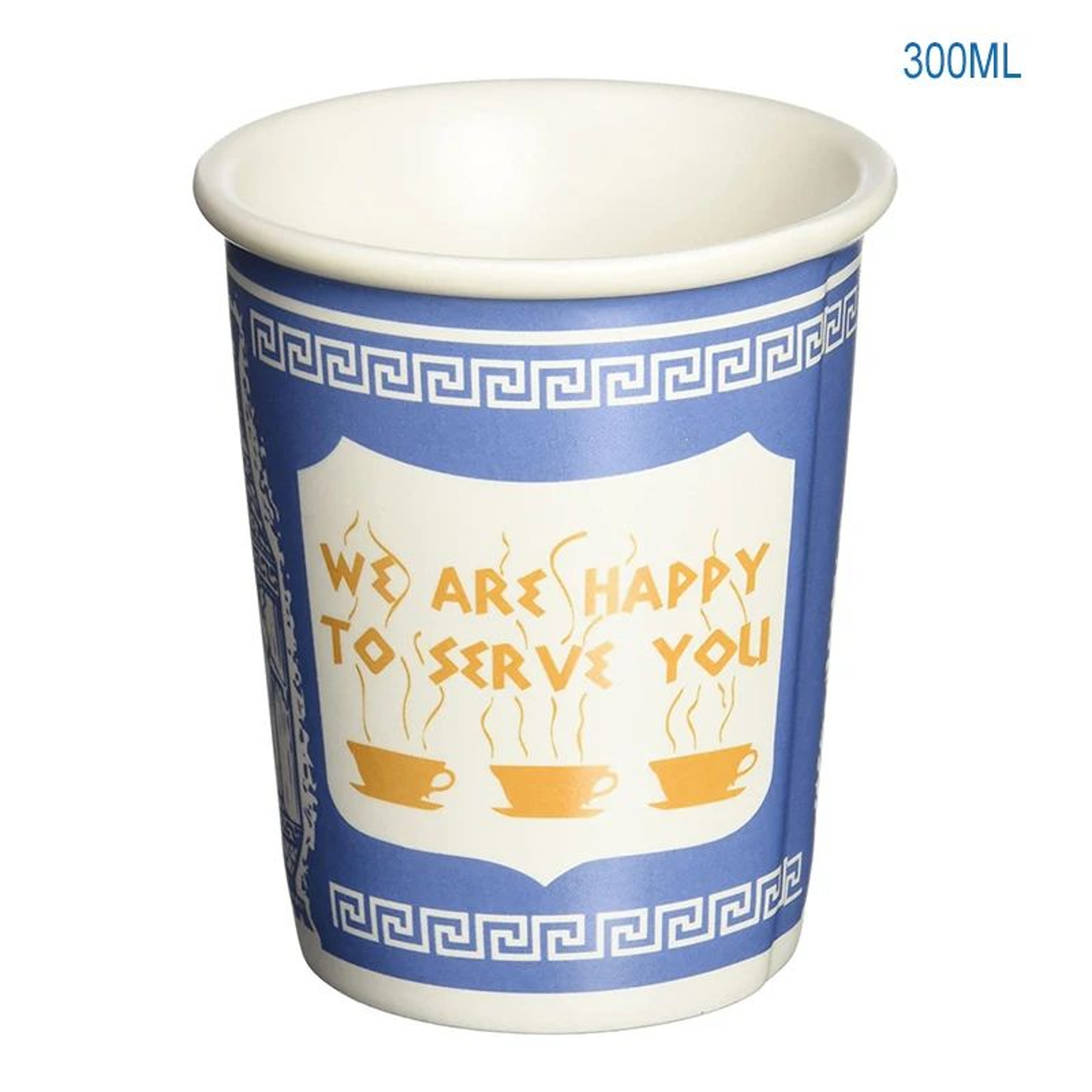 Retro New York Ceramic Coffee Cup 90280ml We Are Happy To Serve You Mug 7