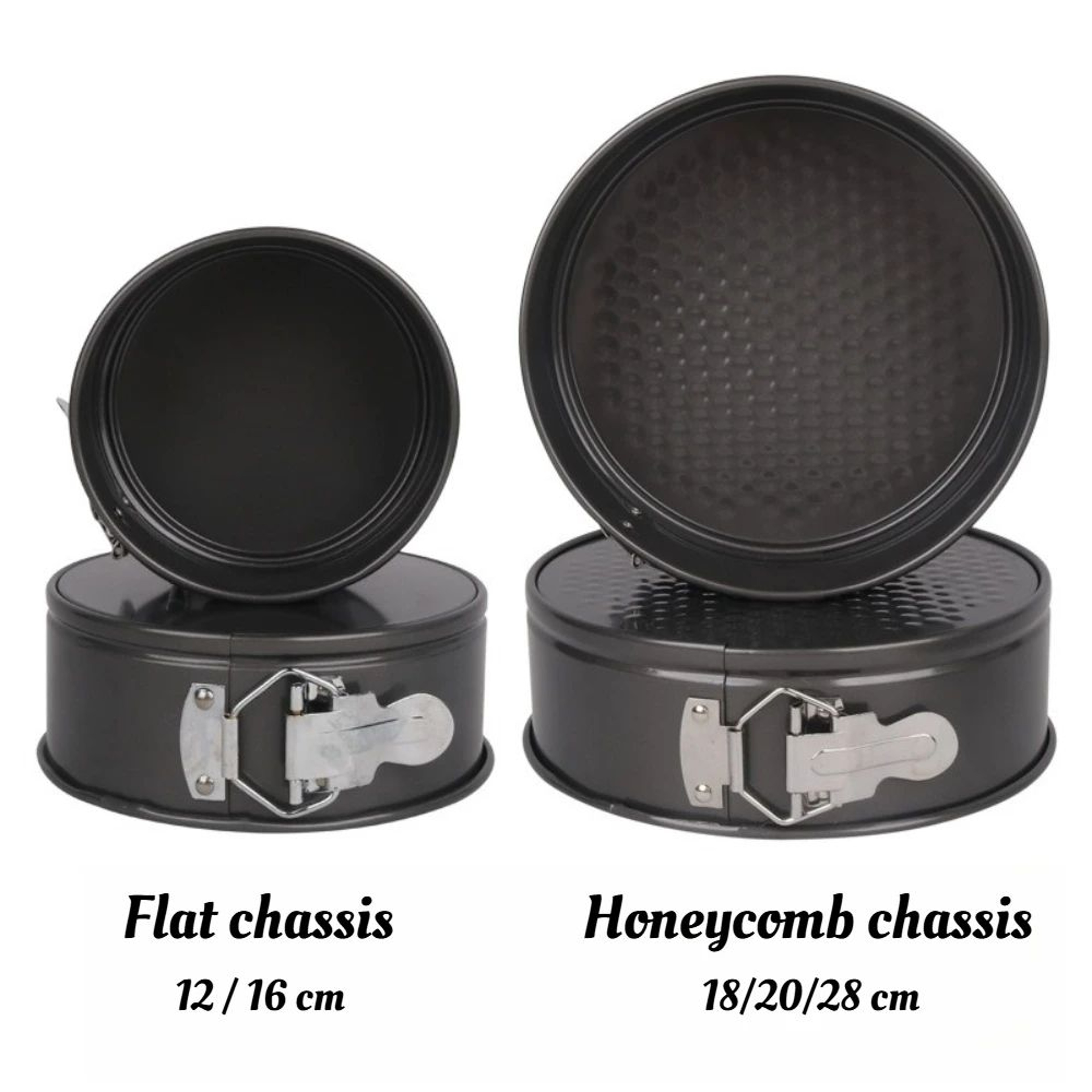 NonStick Round Cake Pan With Removable Bottom For Easy Cake Release 3